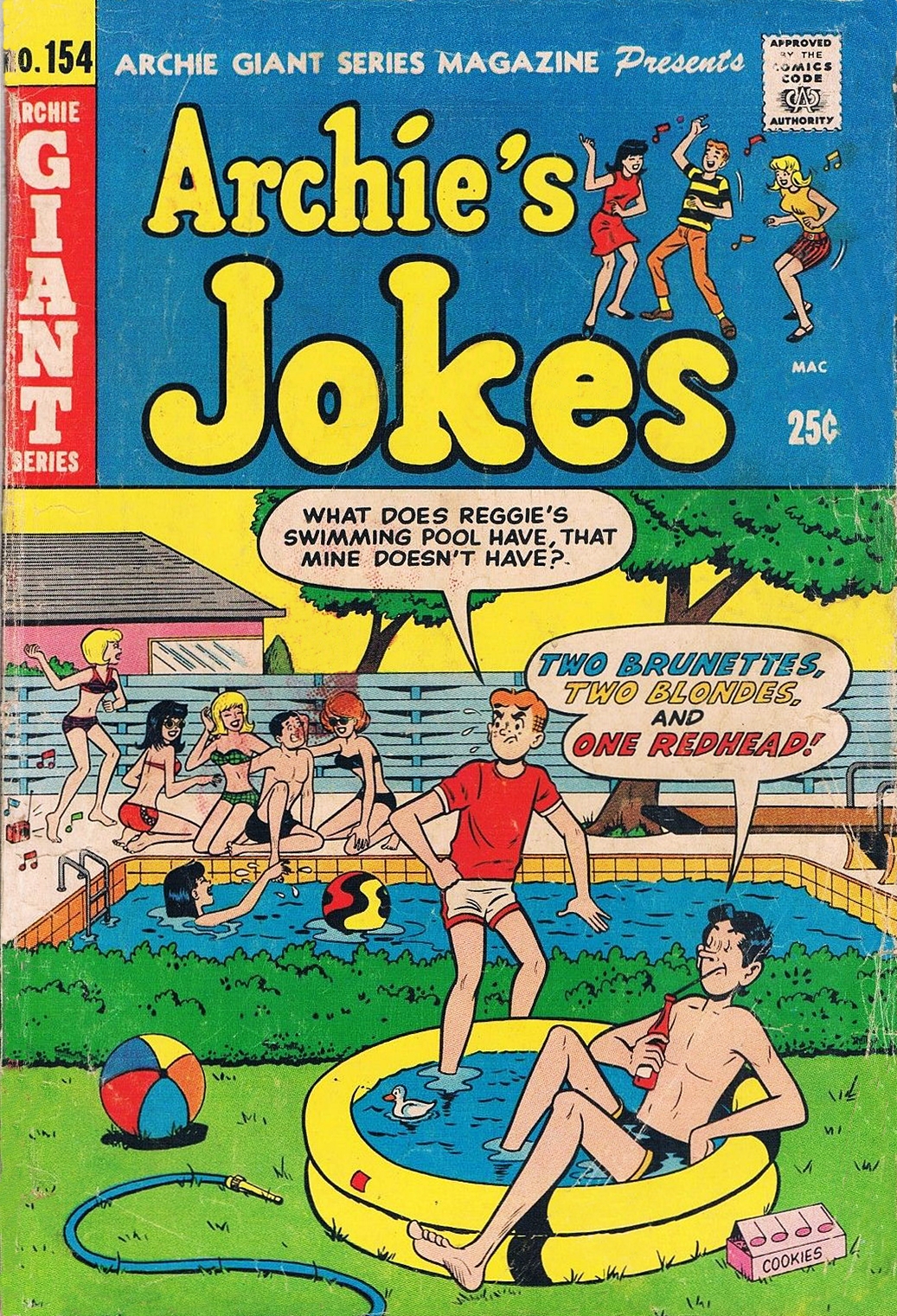 Read online Archie Giant Series Magazine comic -  Issue #154 - 1