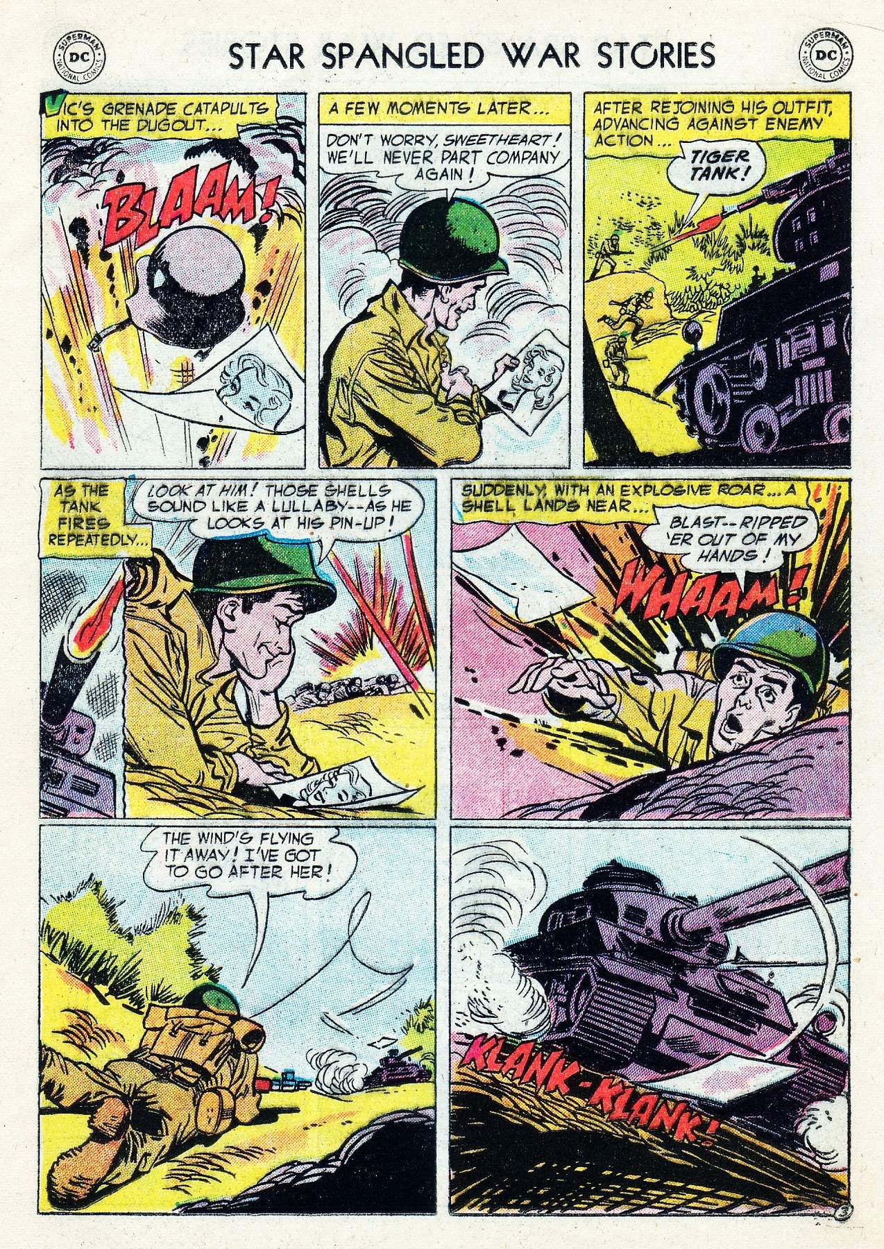 Read online Star Spangled War Stories (1952) comic -  Issue #38 - 21