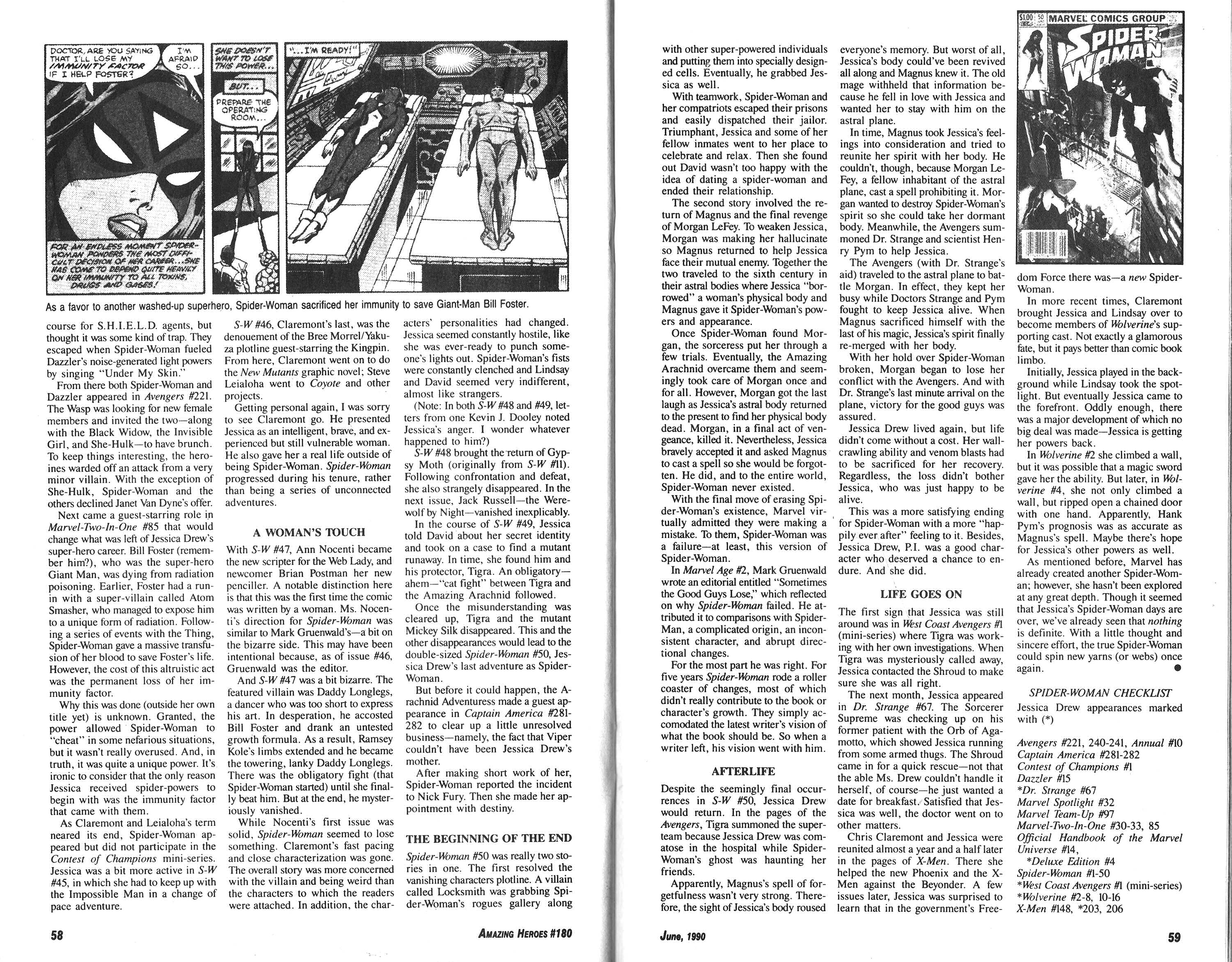 Read online Amazing Heroes comic -  Issue #180 - 30