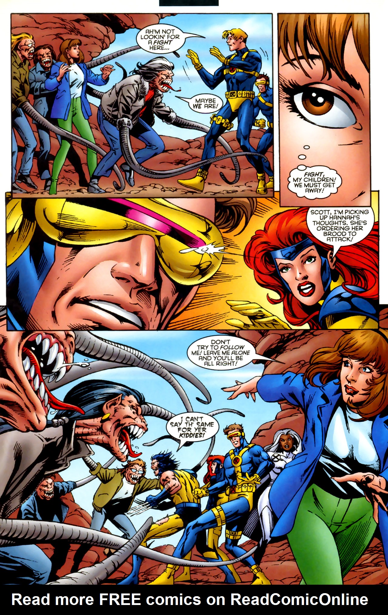 Read online X-Men vs. The Brood comic -  Issue #2 - 9