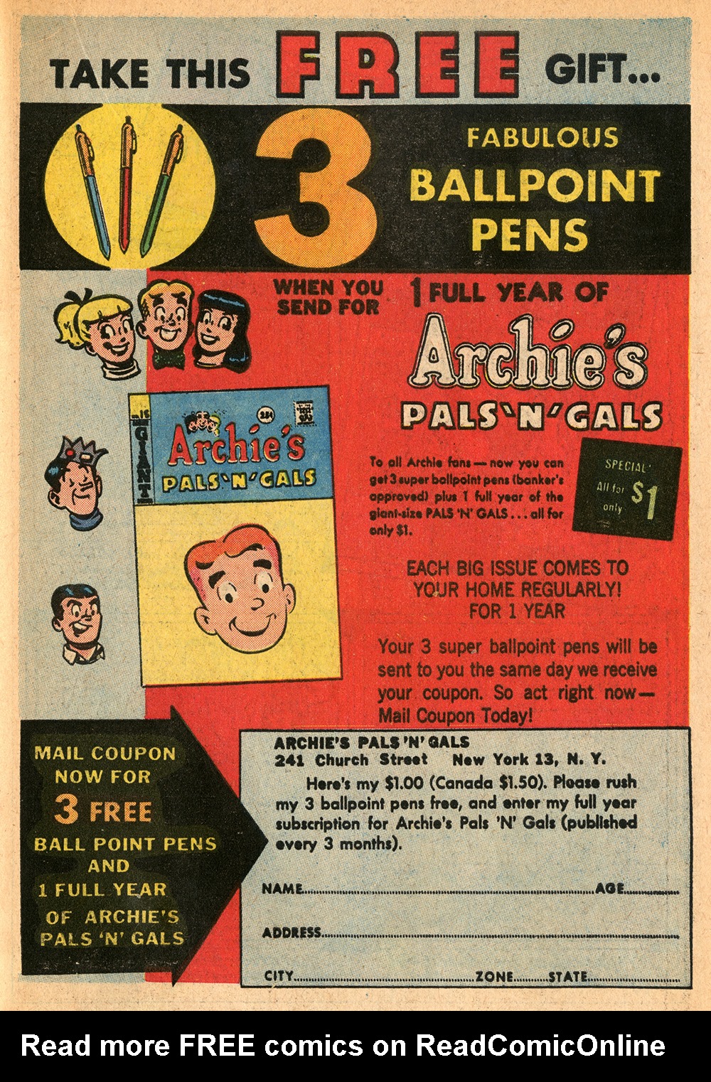 Read online Archie's Pal Jughead comic -  Issue #71 - 19