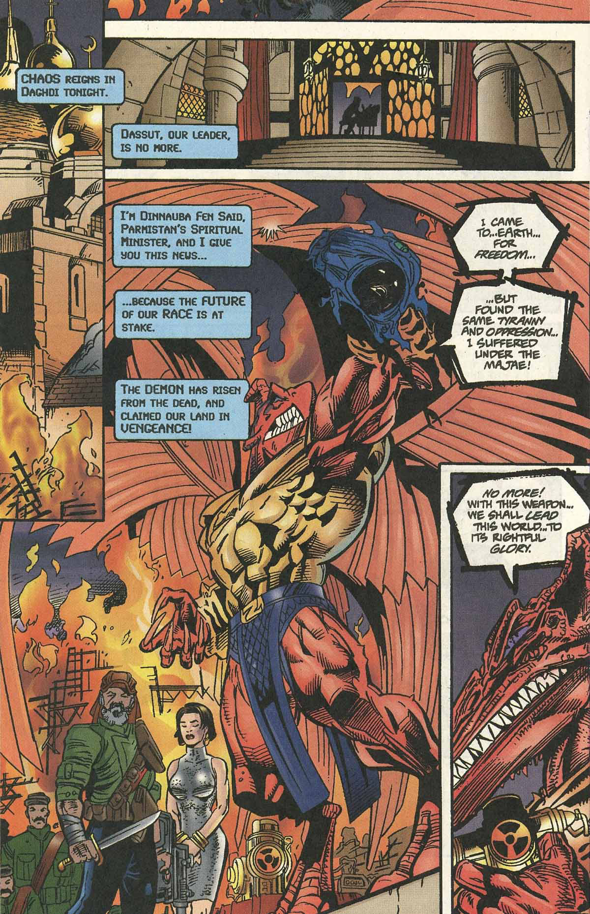 Read online Leonard Nimoy's Primortals (1995) comic -  Issue #14 - 20