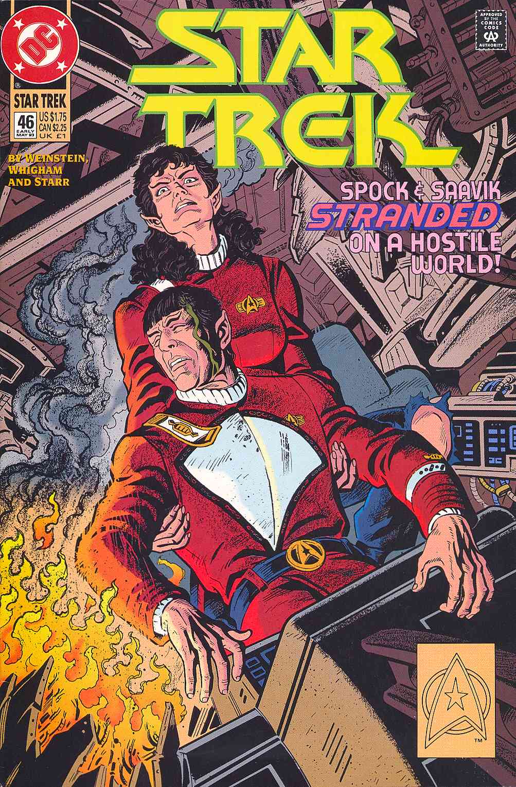 Read online Star Trek (1989) comic -  Issue #46 - 1