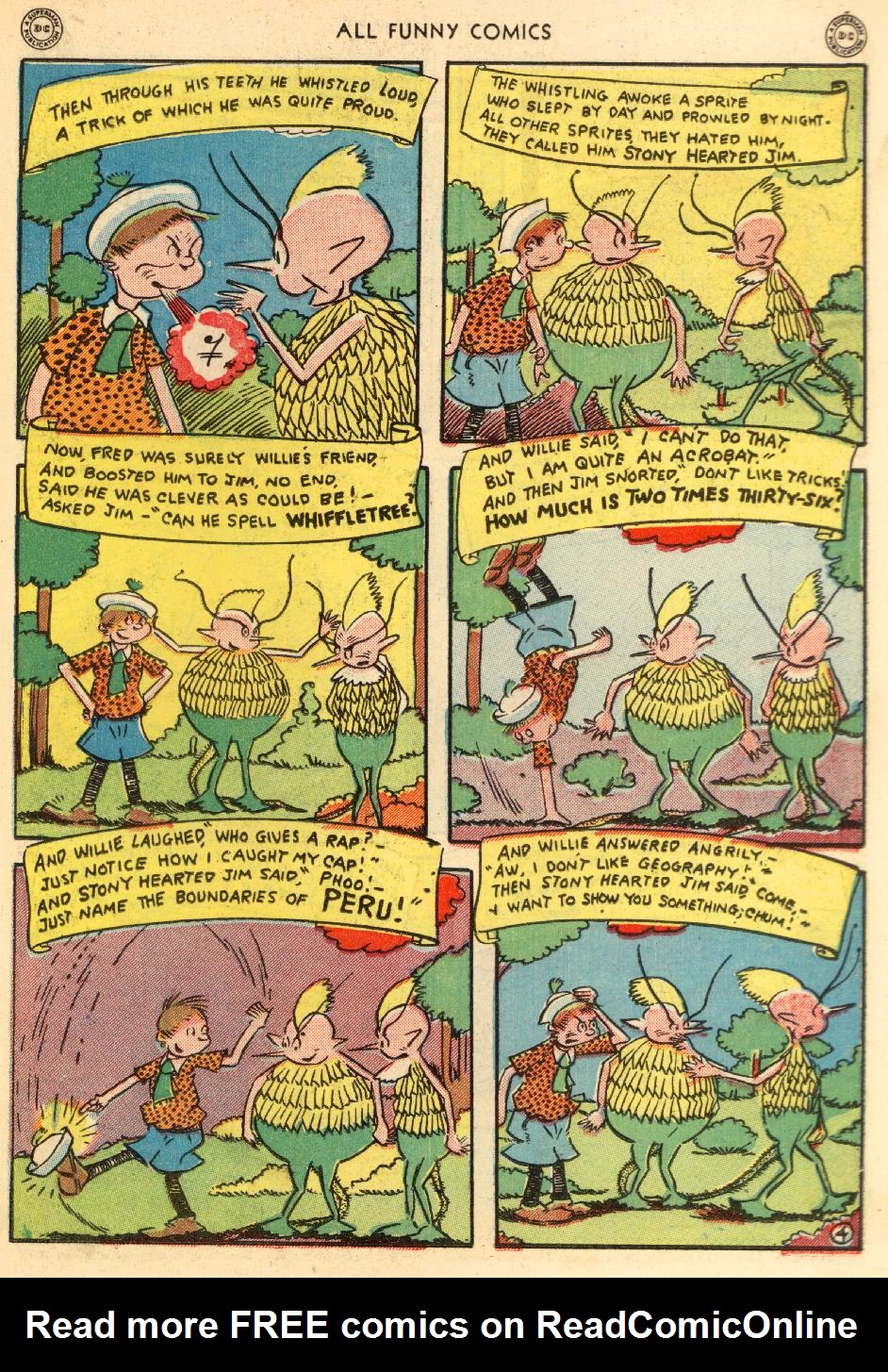 Read online All Funny Comics comic -  Issue #10 - 17