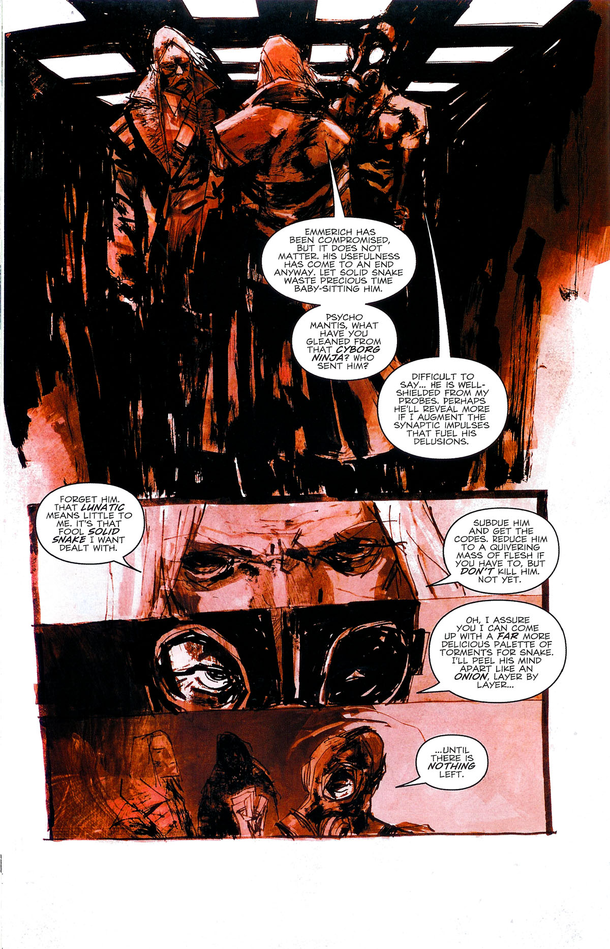 Read online Metal Gear Solid comic -  Issue #6 - 22