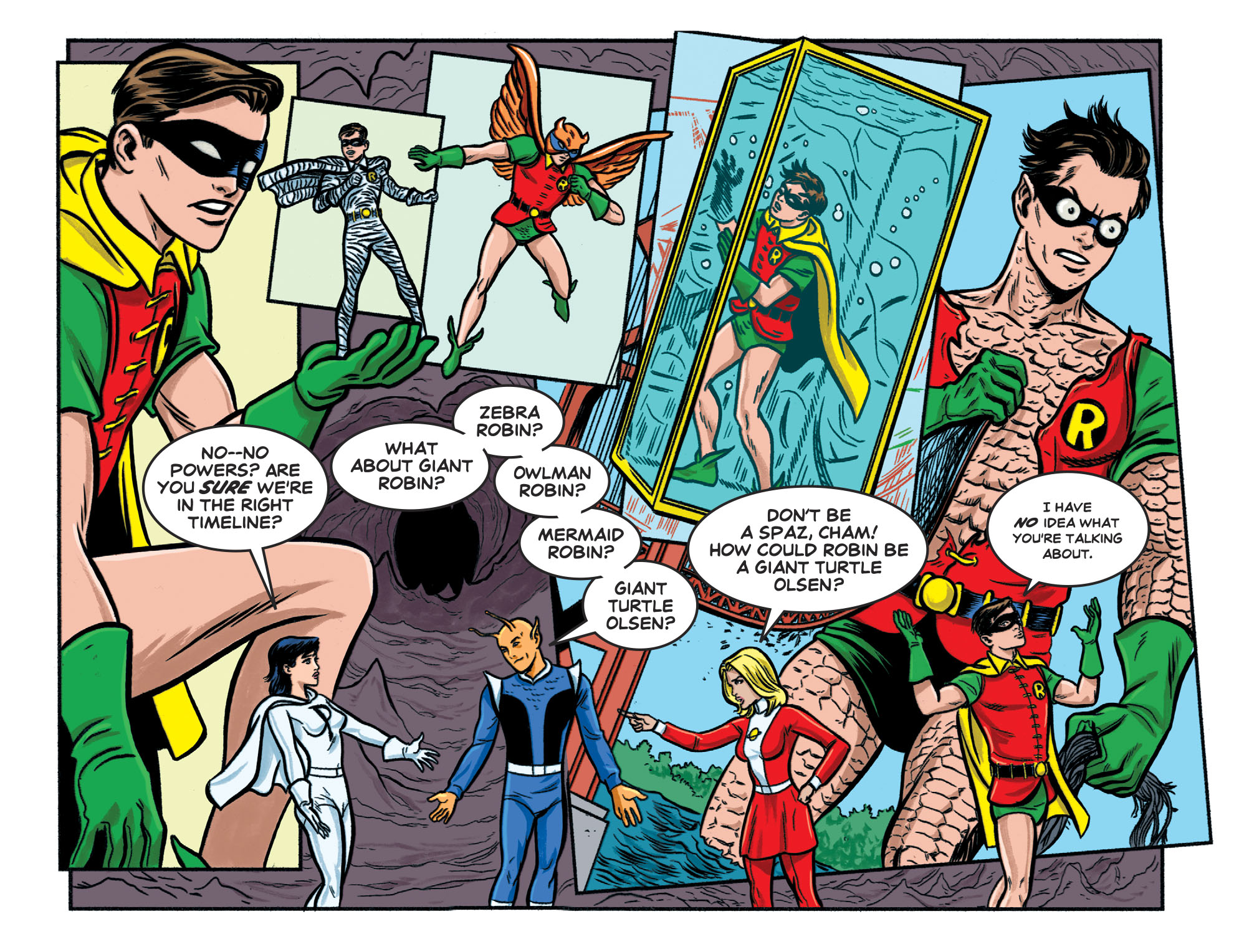 Read online Batman '66 Meets the Legion of Super-Heroes comic -  Issue #1 - 17