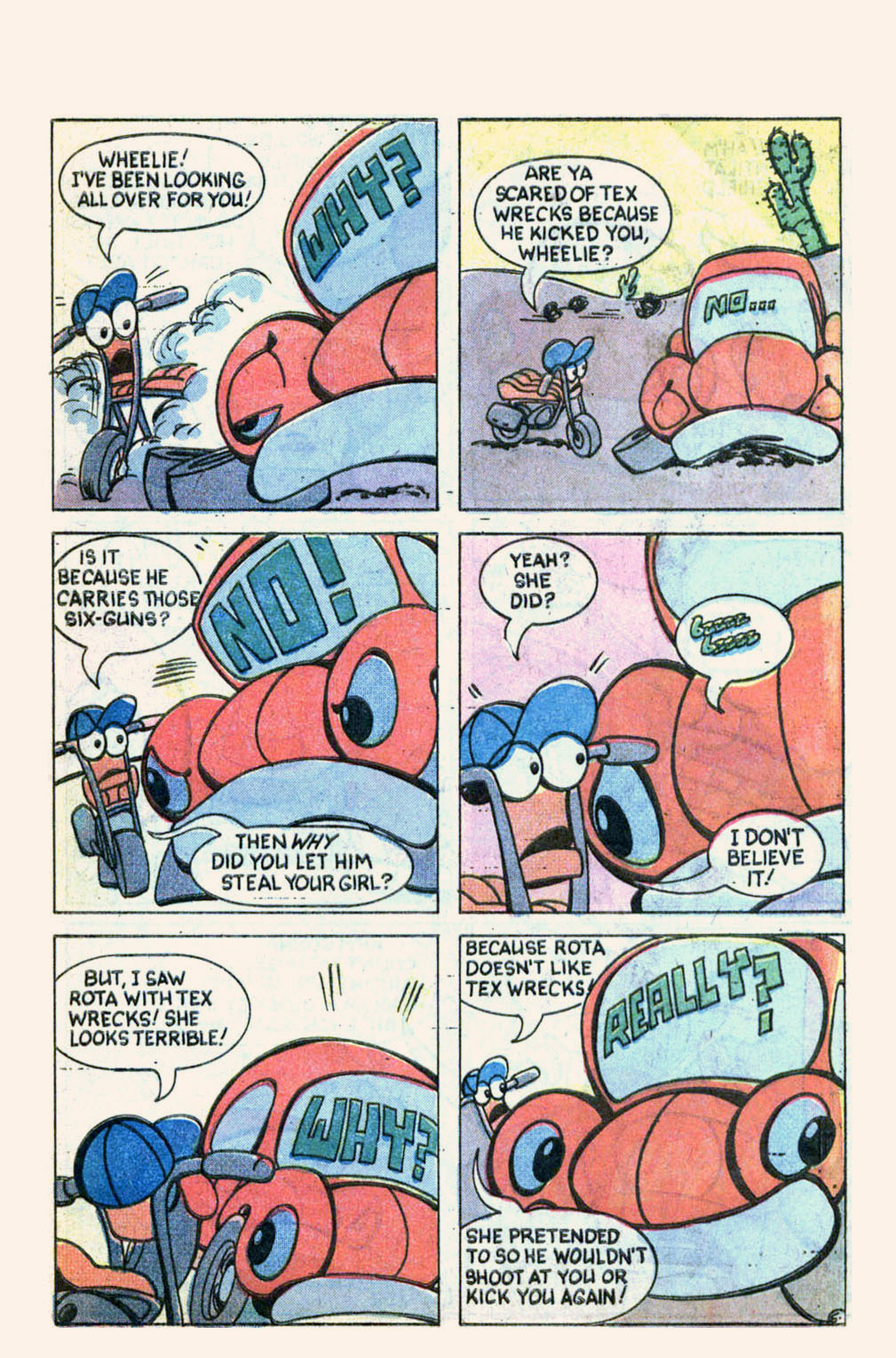 Read online Wheelie and the Chopper Bunch comic -  Issue #3 - 9