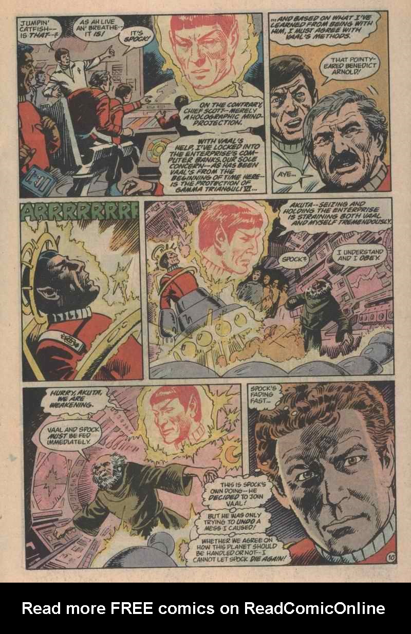 Read online Star Trek (1984) comic -  Issue #45 - 11