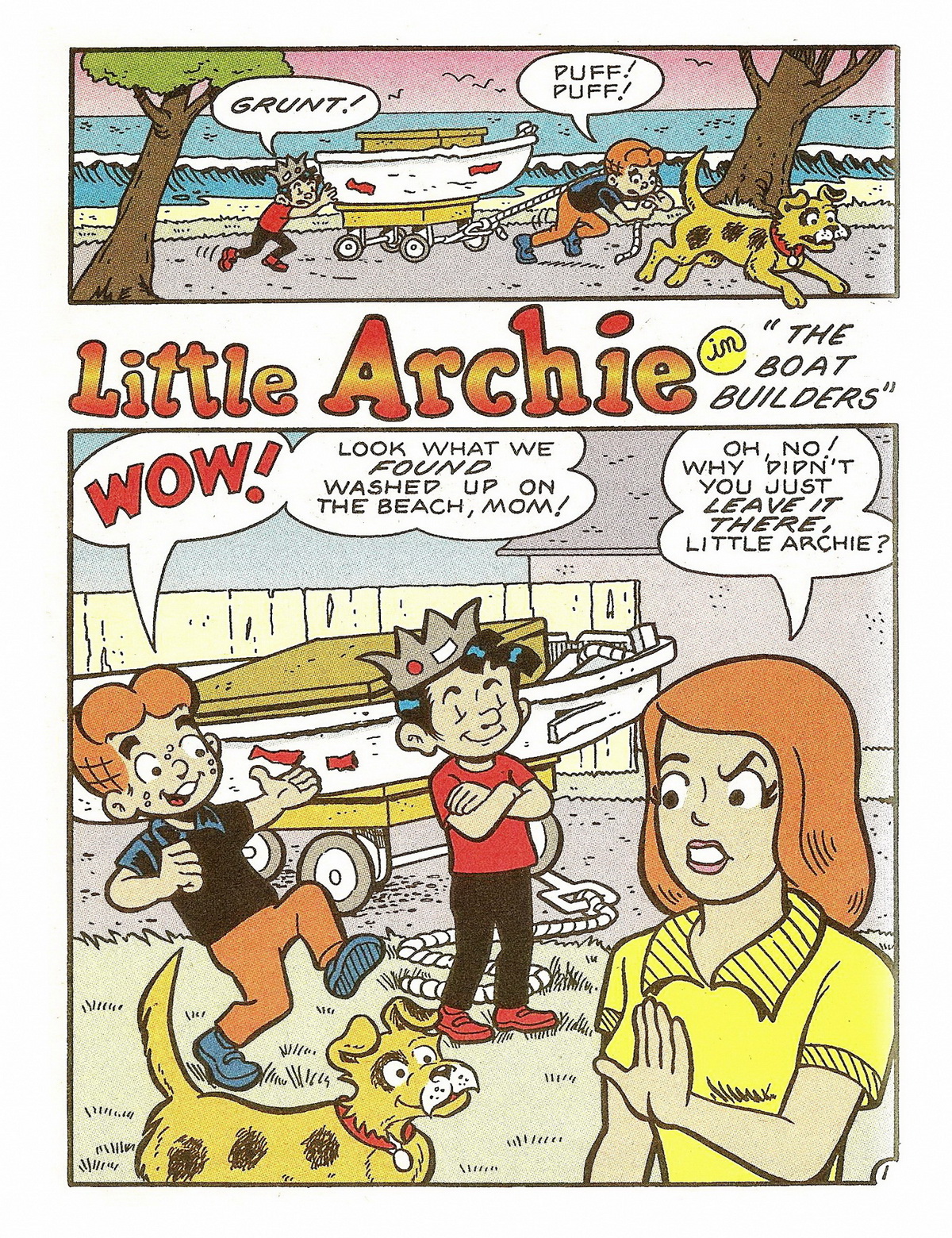 Read online Jughead's Double Digest Magazine comic -  Issue #69 - 131