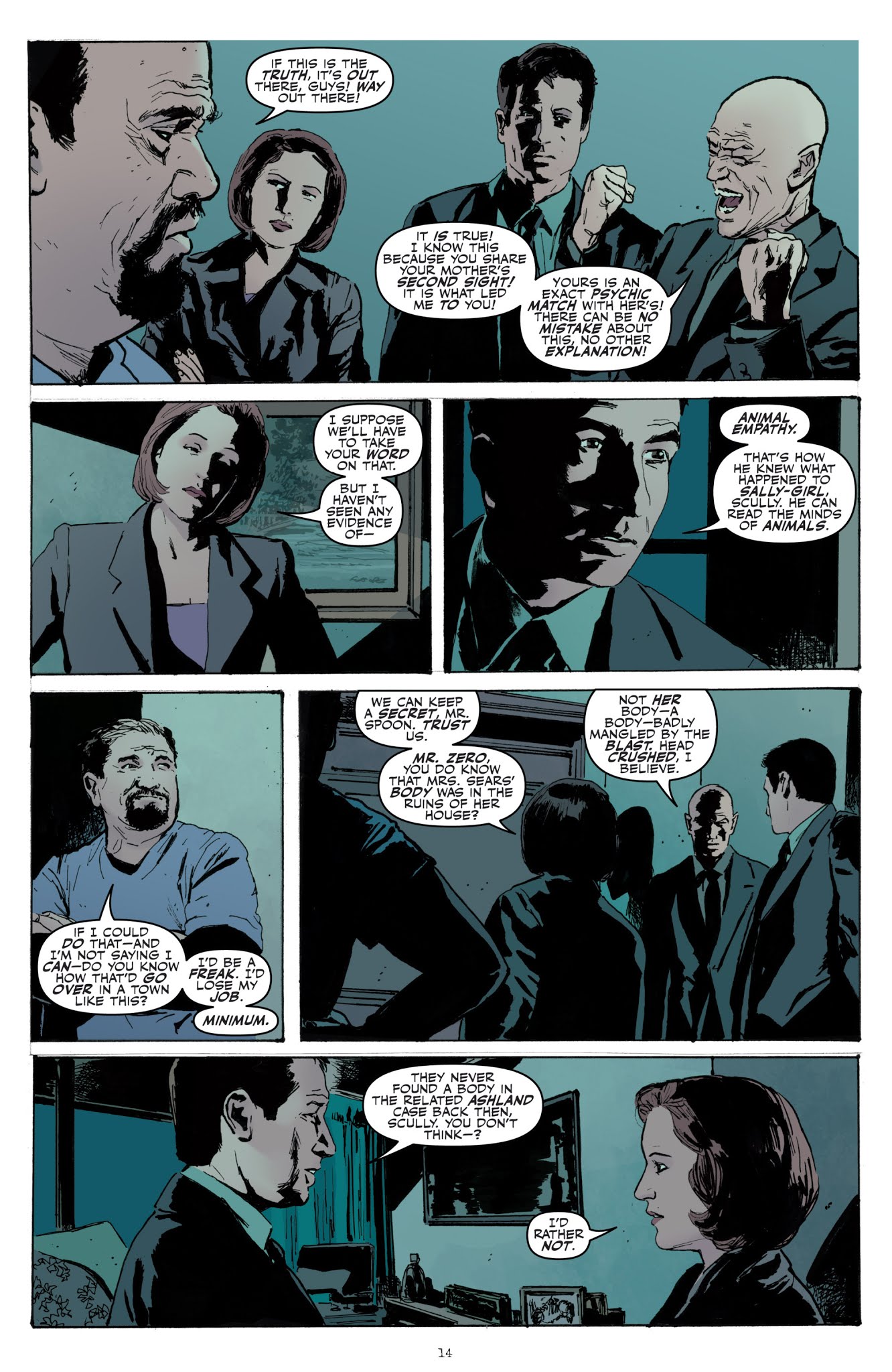 Read online The X-Files: Year Zero comic -  Issue #4 - 16