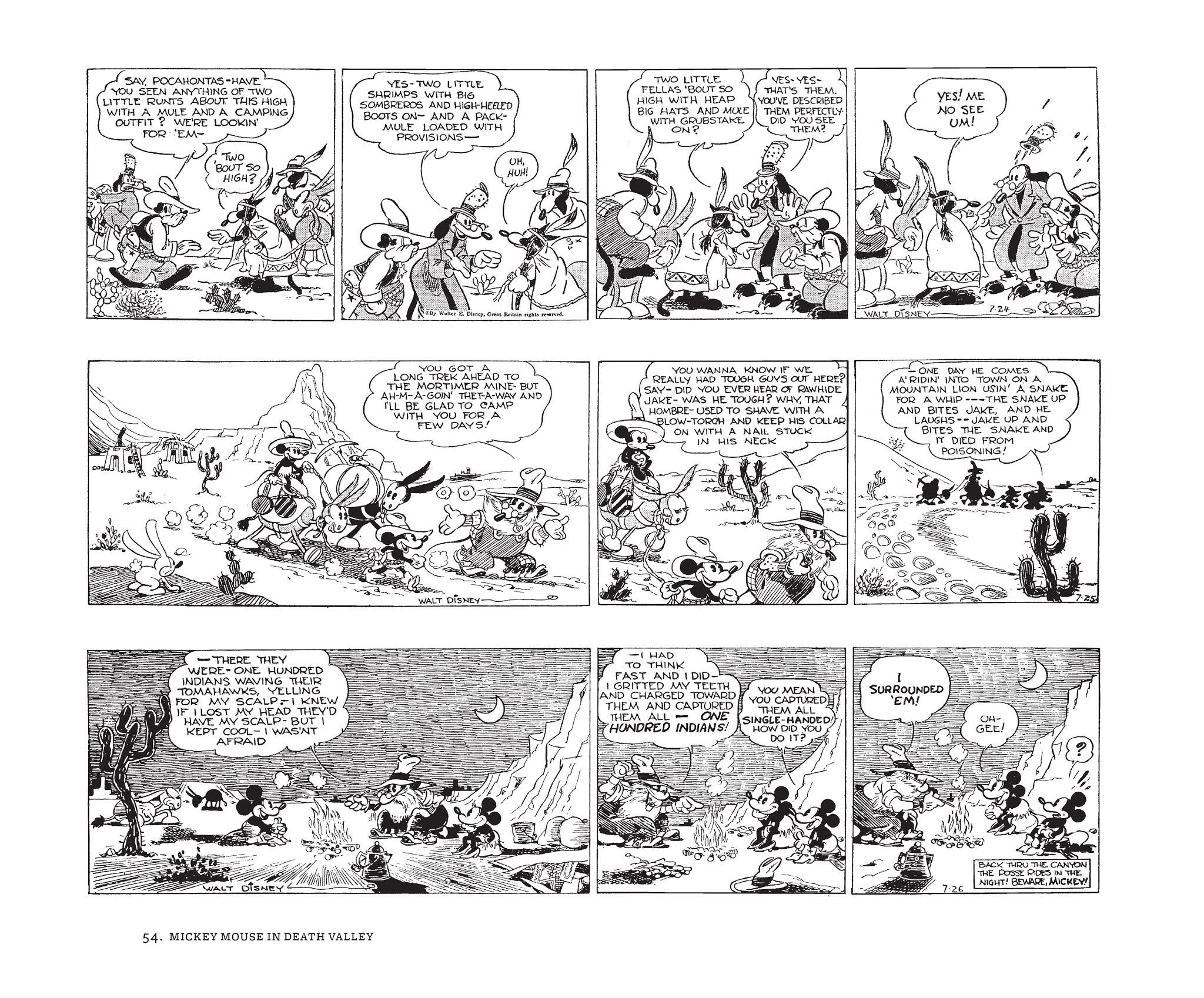 Read online Walt Disney's Mickey Mouse by Floyd Gottfredson comic -  Issue # TPB 1 (Part 1) - 54