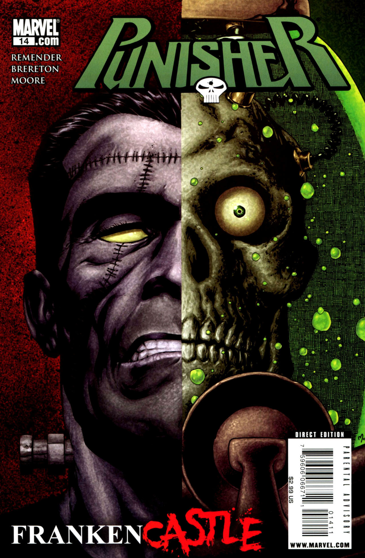 Read online Punisher (2009) comic -  Issue #14 - 1