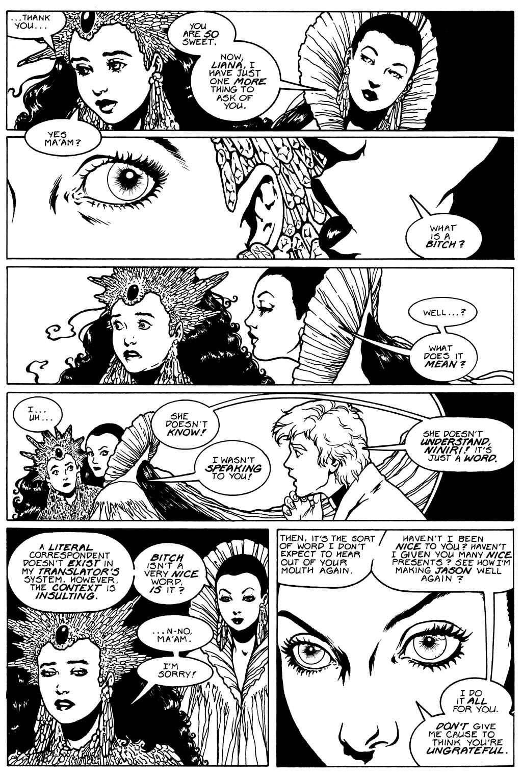 Read online A Distant Soil comic -  Issue #37 - 12
