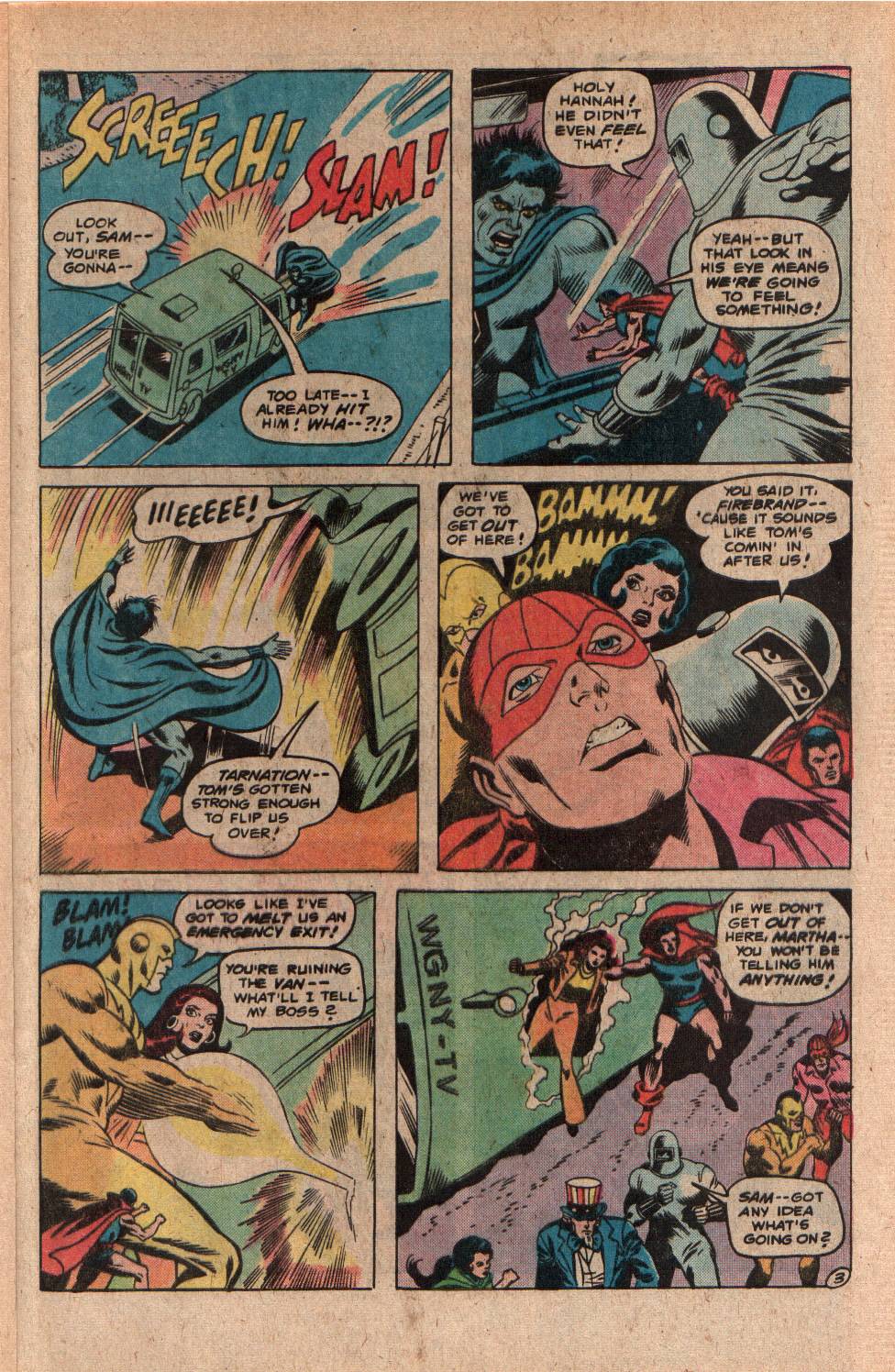 Read online Freedom Fighters (1976) comic -  Issue #13 - 5