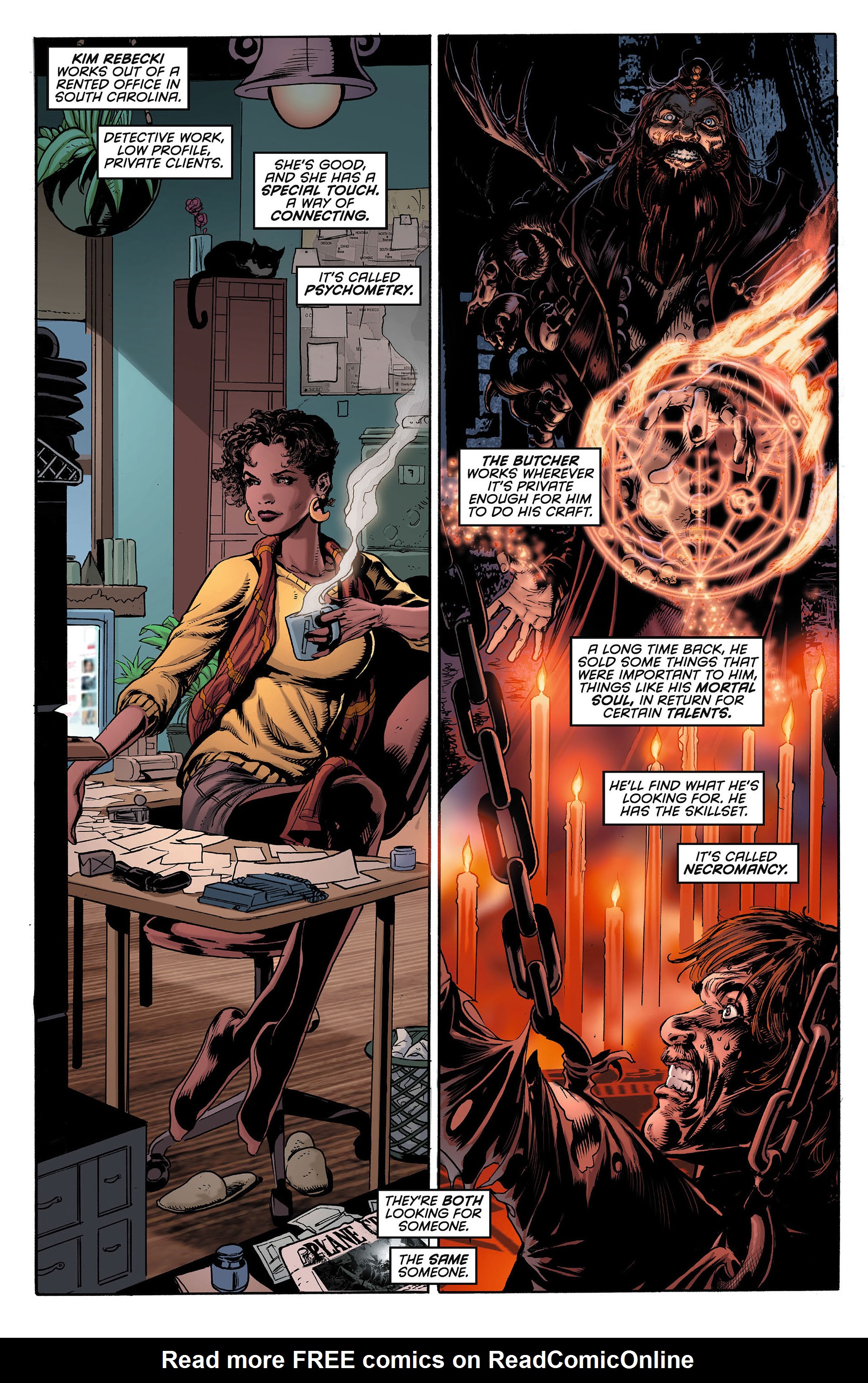 Read online Resurrection Man (2011) comic -  Issue #8 - 2