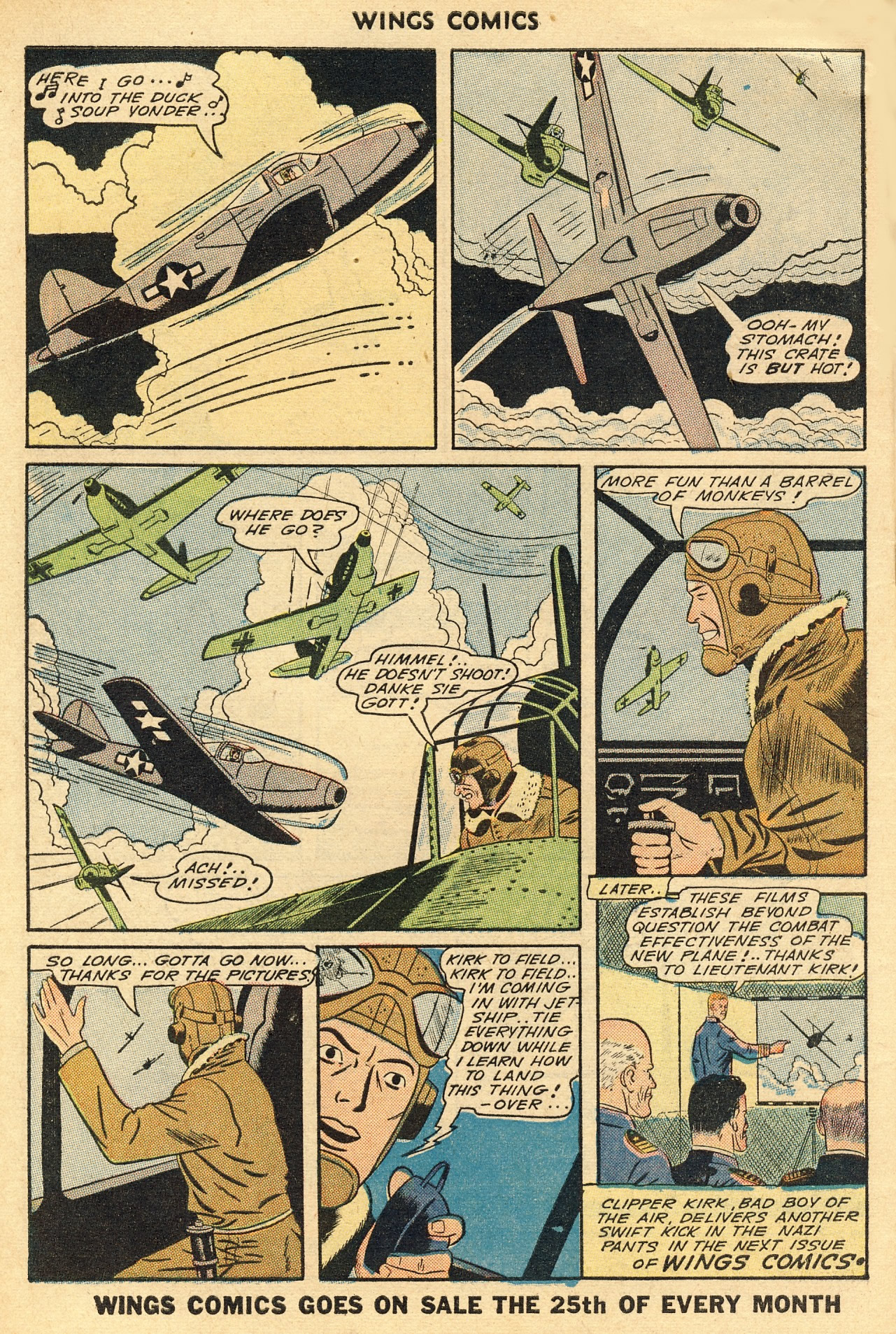 Read online Wings Comics comic -  Issue #49 - 50