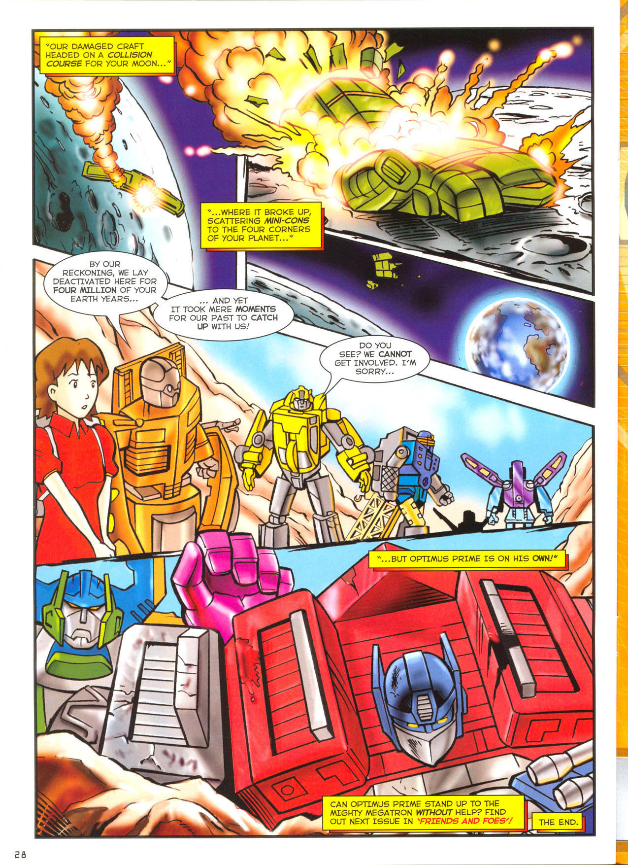 Read online Transformers: Armada (2003) comic -  Issue #1 - 21