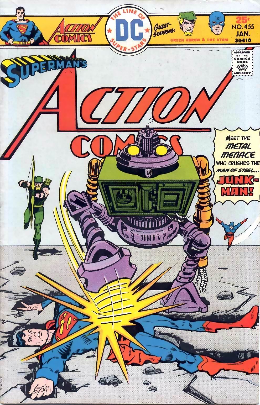 Read online Action Comics (1938) comic -  Issue #455 - 1