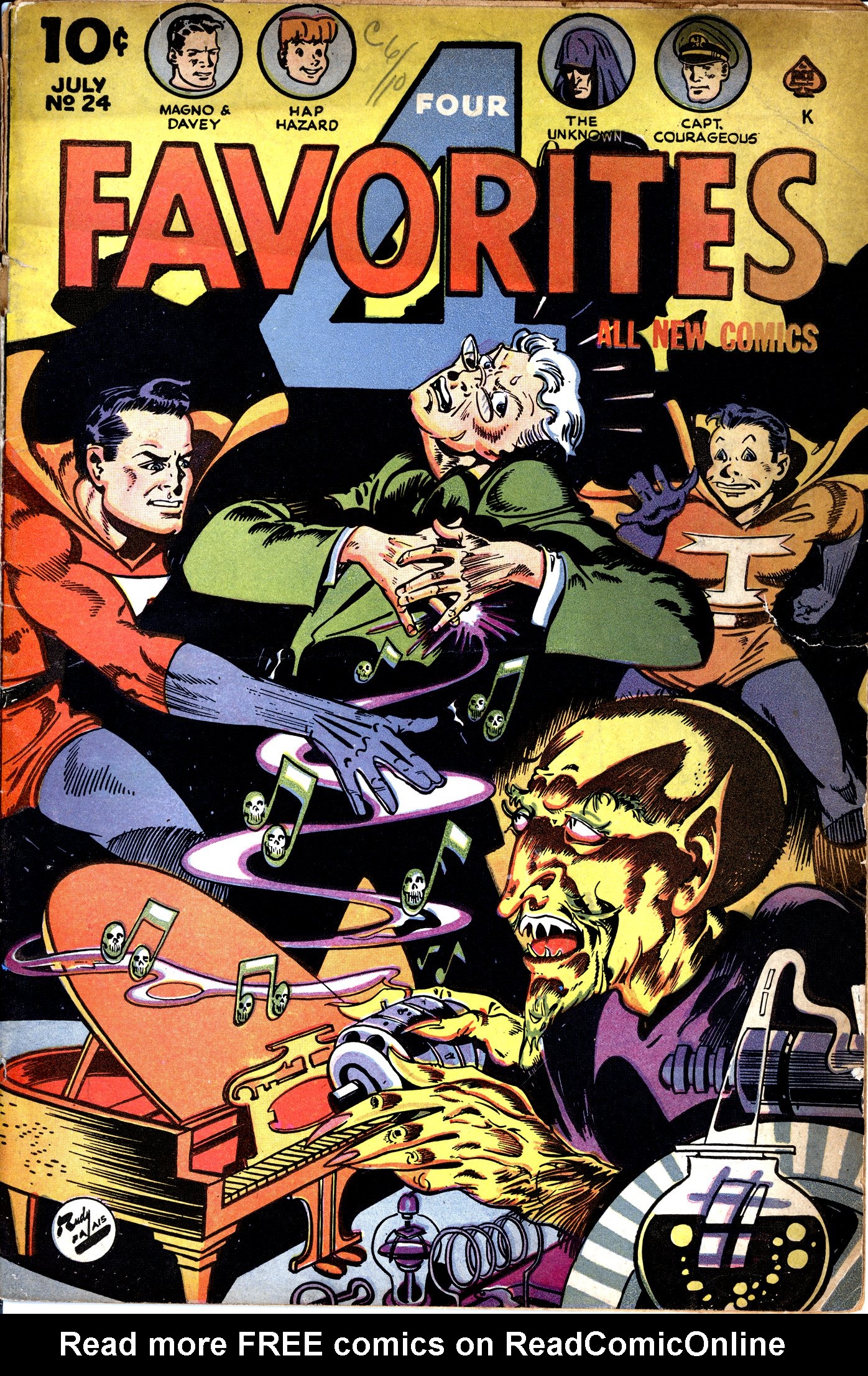Read online Four Favorites comic -  Issue #24 - 1