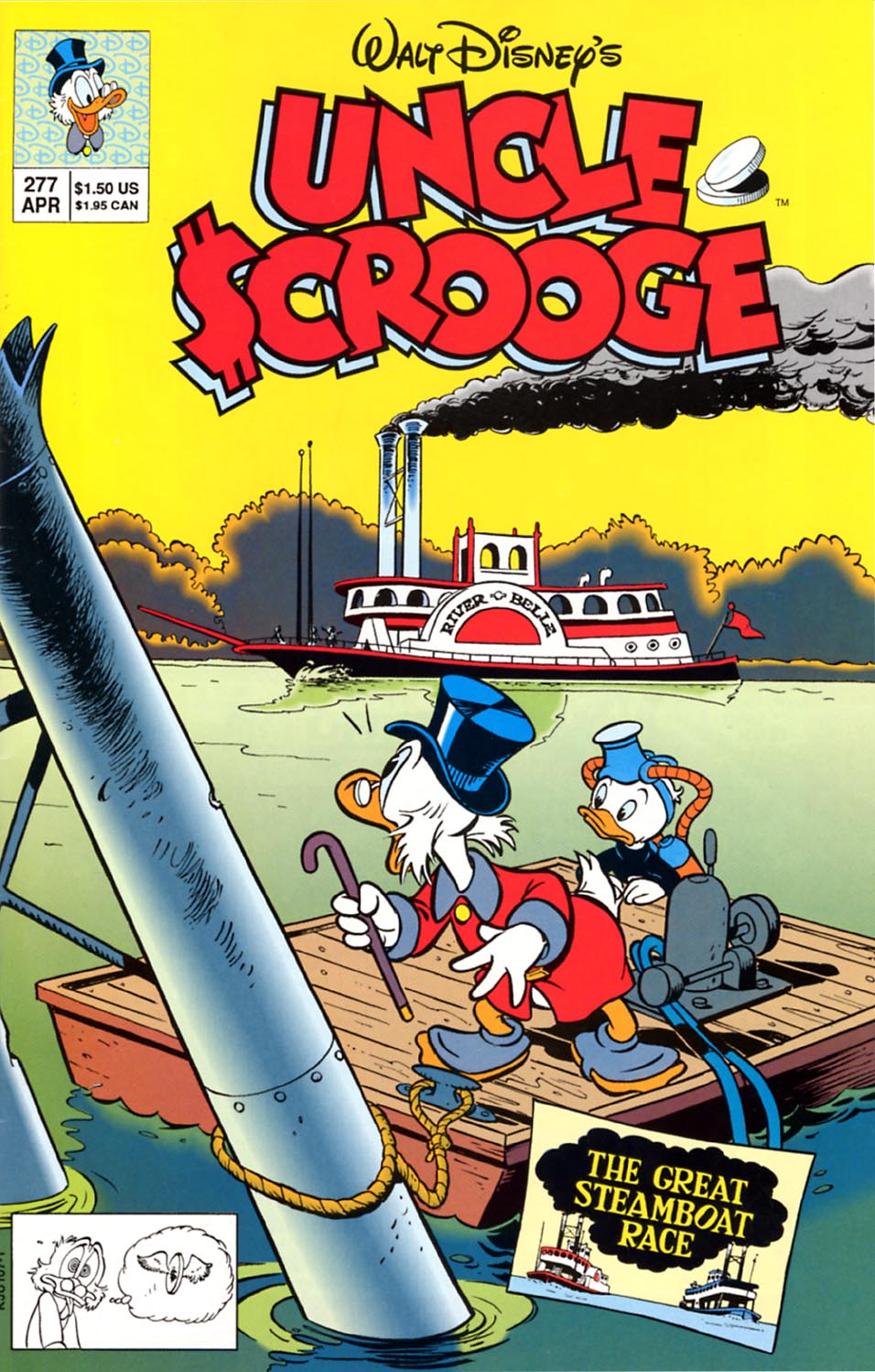 Read online Uncle Scrooge (1953) comic -  Issue #277 - 1