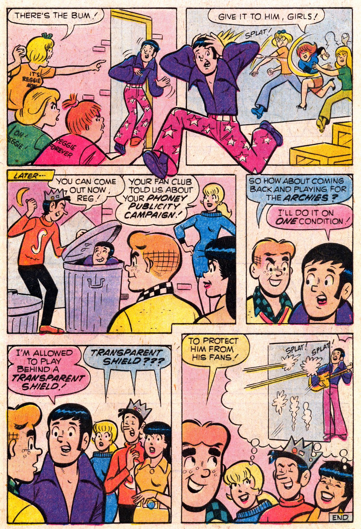 Read online Reggie and Me (1966) comic -  Issue #90 - 13