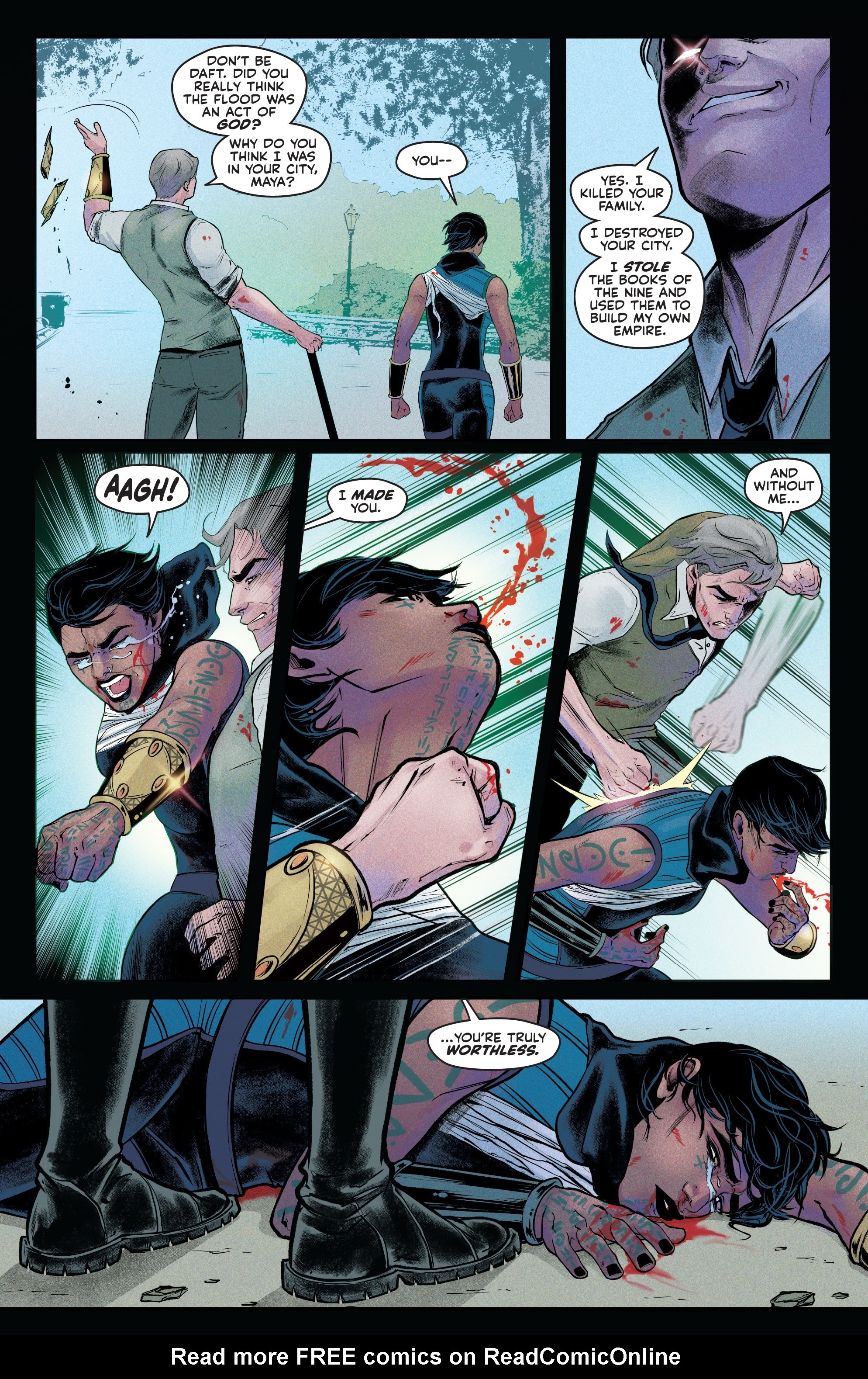 Read online Artemis and the Assassin comic -  Issue #5 - 12