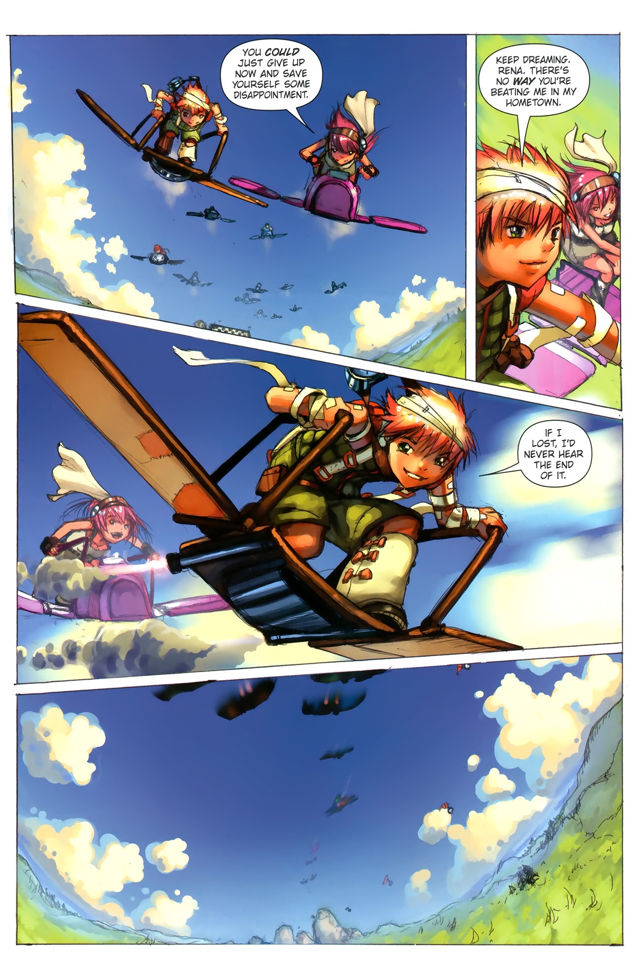 Read online Sky Pirates Of Neo Terra comic -  Issue #1 - 17