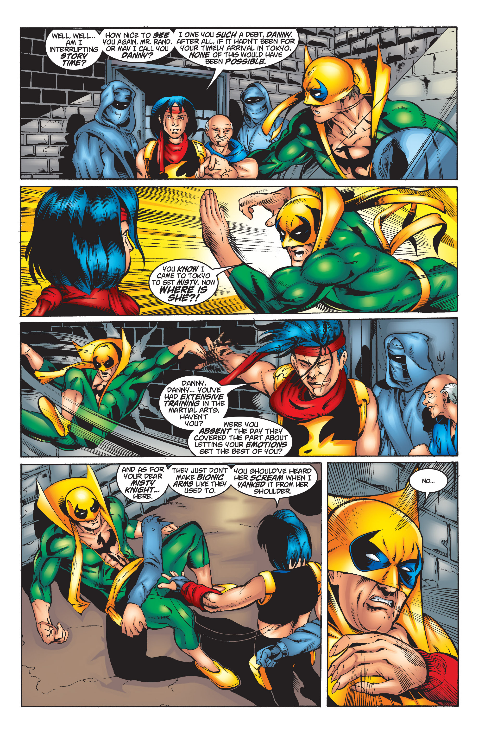 Read online Iron Fist: The Return of K'un Lun comic -  Issue # TPB - 158