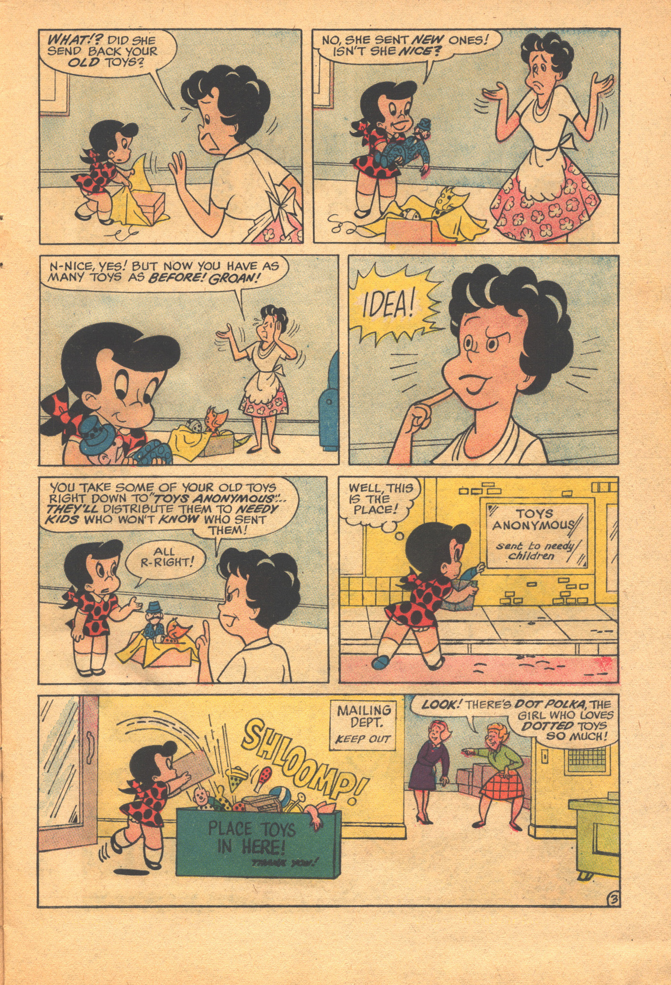 Read online Little Dot (1953) comic -  Issue #103 - 7