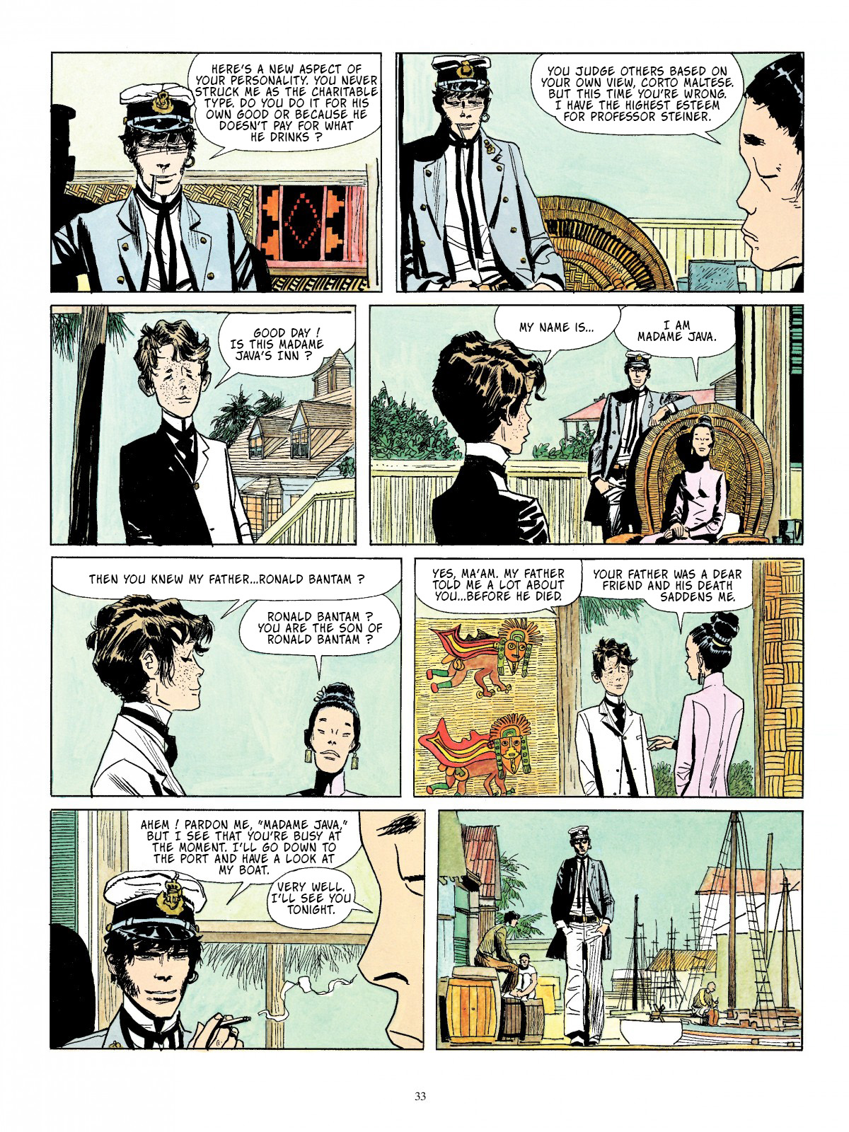 Read online Corto Maltese comic -  Issue # TPB 3 - 23