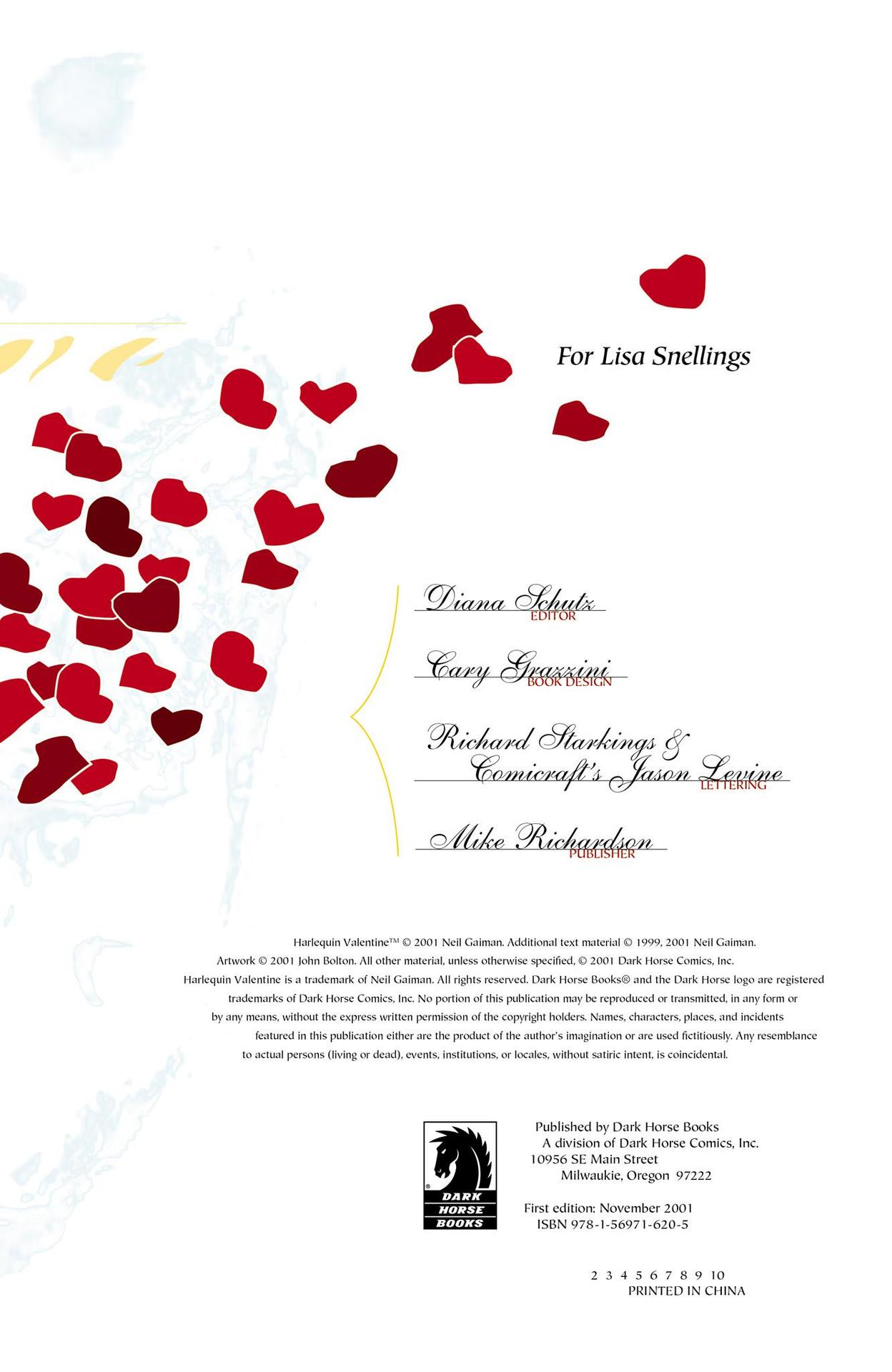 Read online Harlequin Valentine comic -  Issue # Full - 3