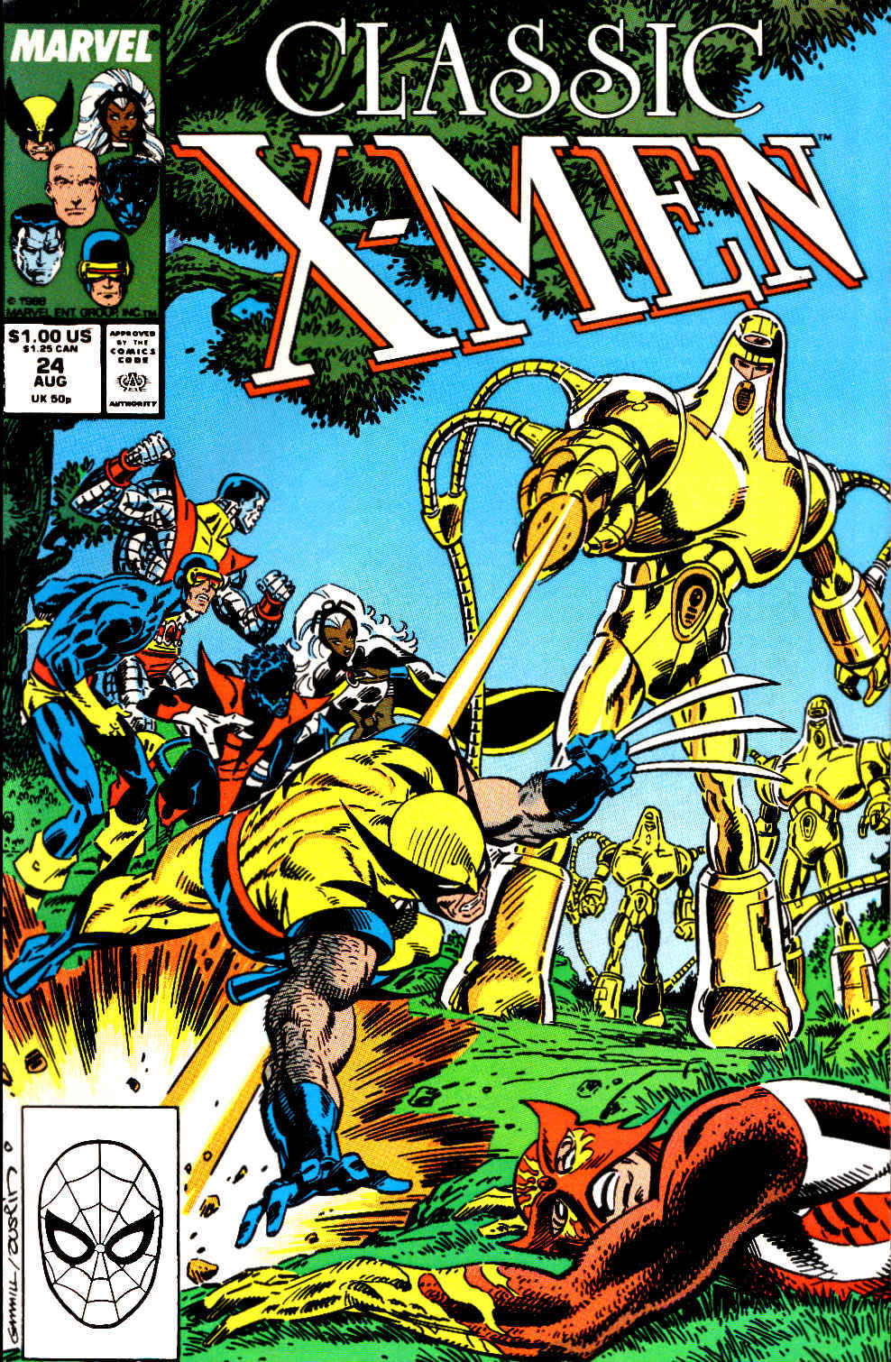 Read online Classic X-Men comic -  Issue #24 - 1