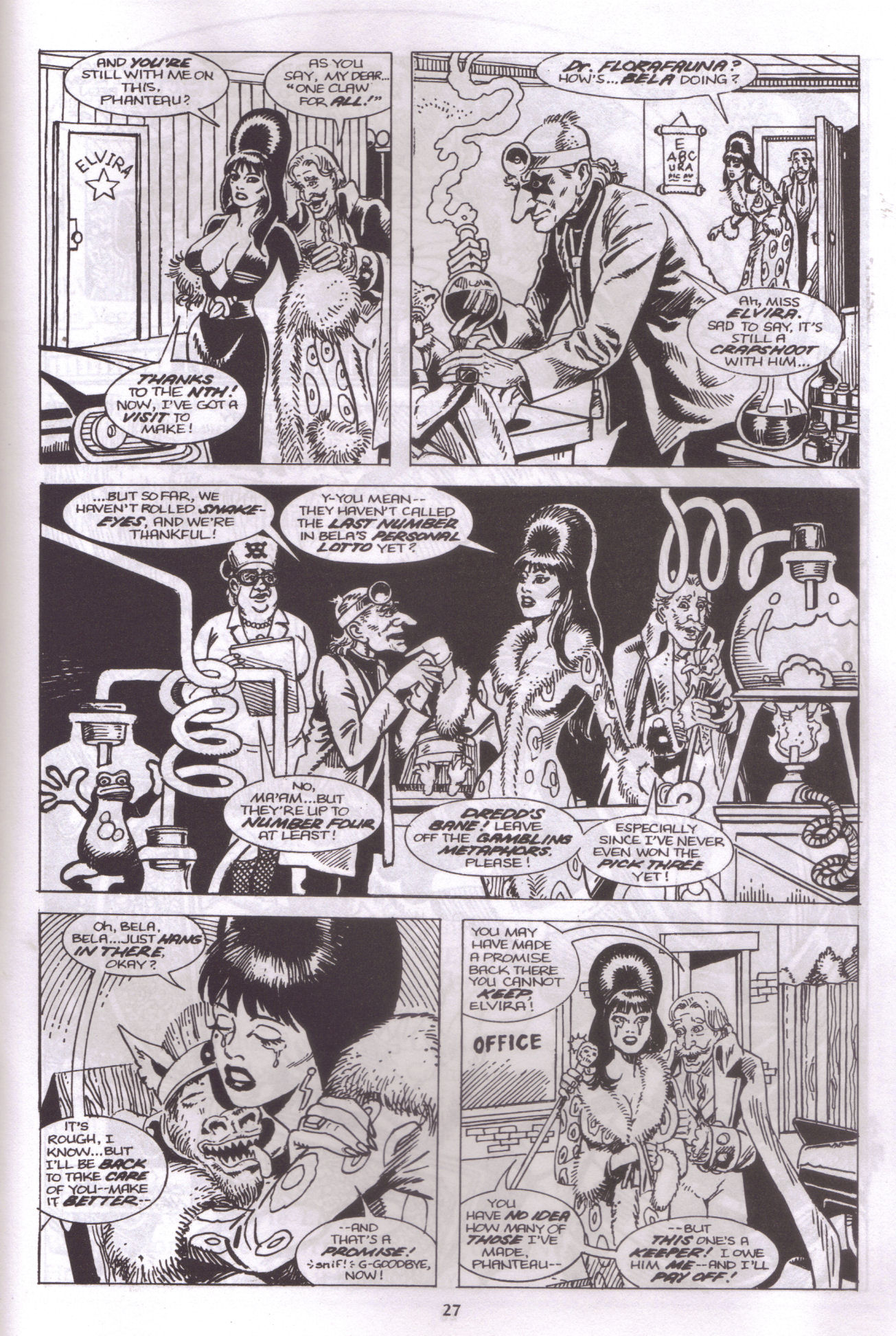 Read online Elvira, Mistress of the Dark comic -  Issue #49 - 24