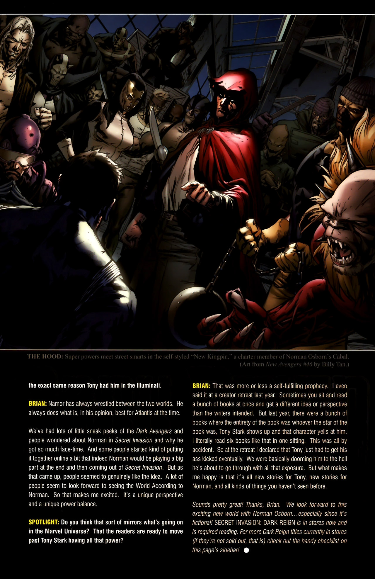 Read online Marvel Spotlight: Dark Reign comic -  Issue # Full - 8