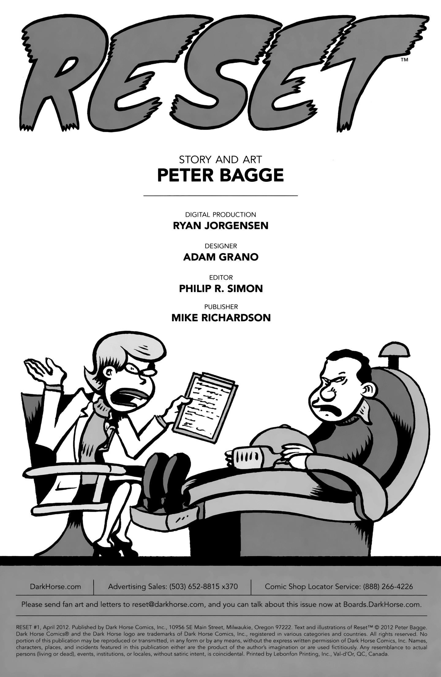 Read online Reset comic -  Issue #1 - 3