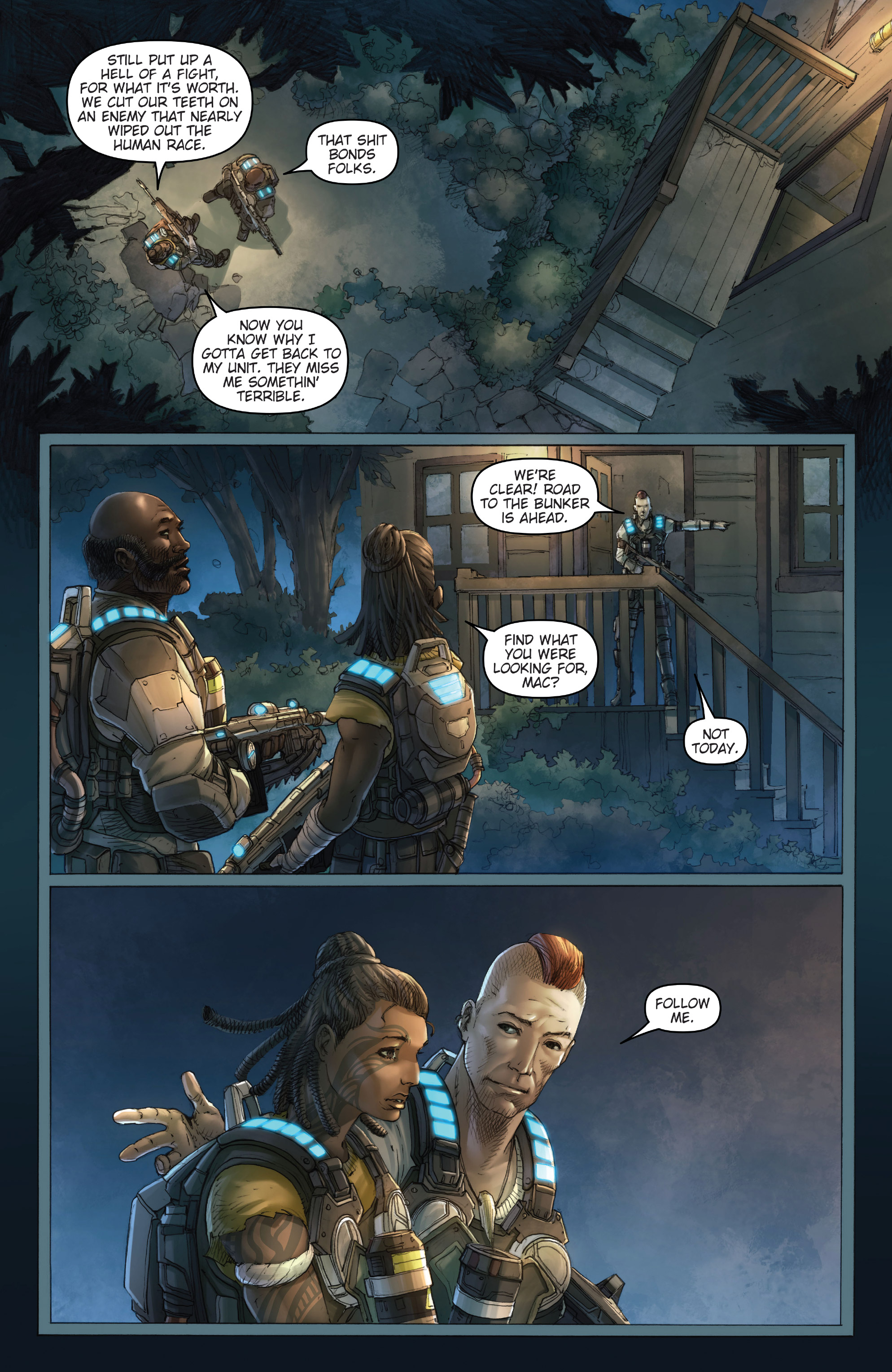 Read online Gears of War: Hivebusters comic -  Issue #3 - 17
