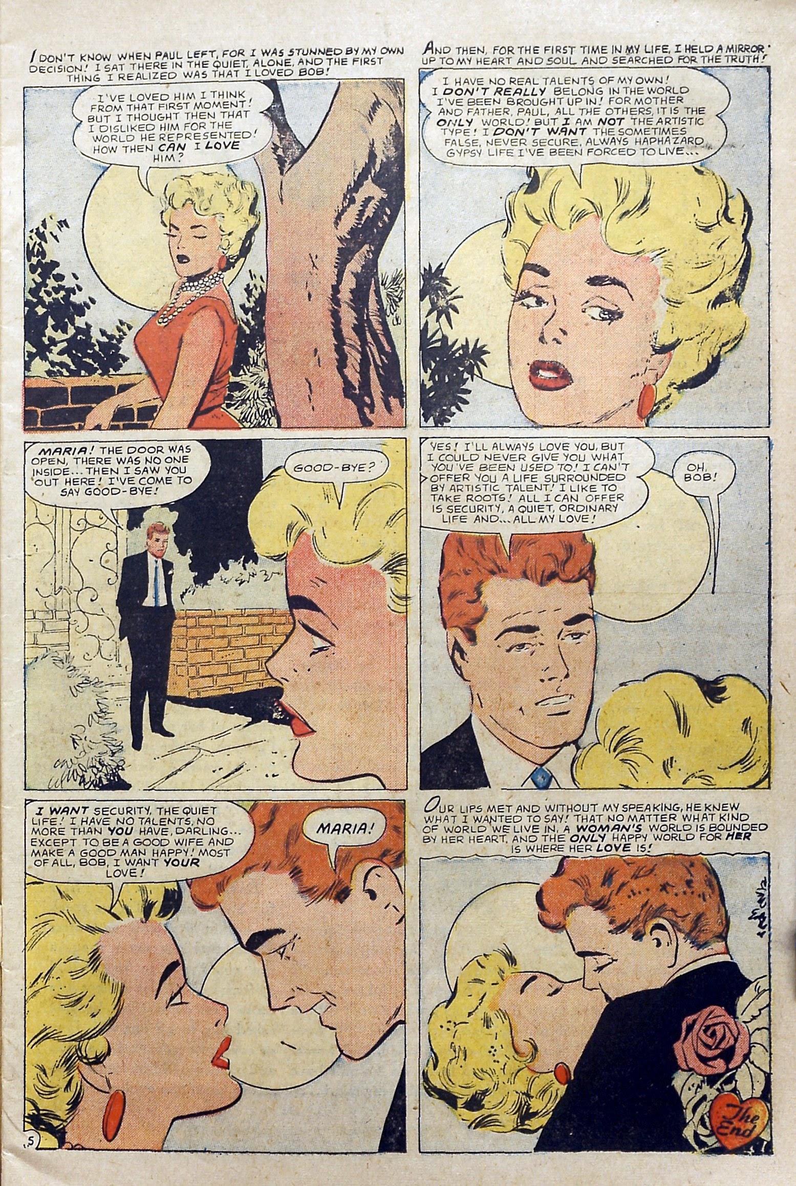 Read online Love Romances comic -  Issue #76 - 7