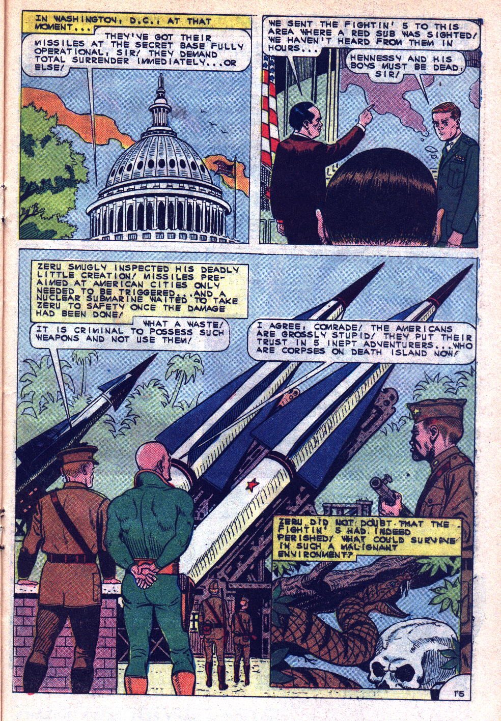 Read online The Fightin' 5 comic -  Issue #39 - 21