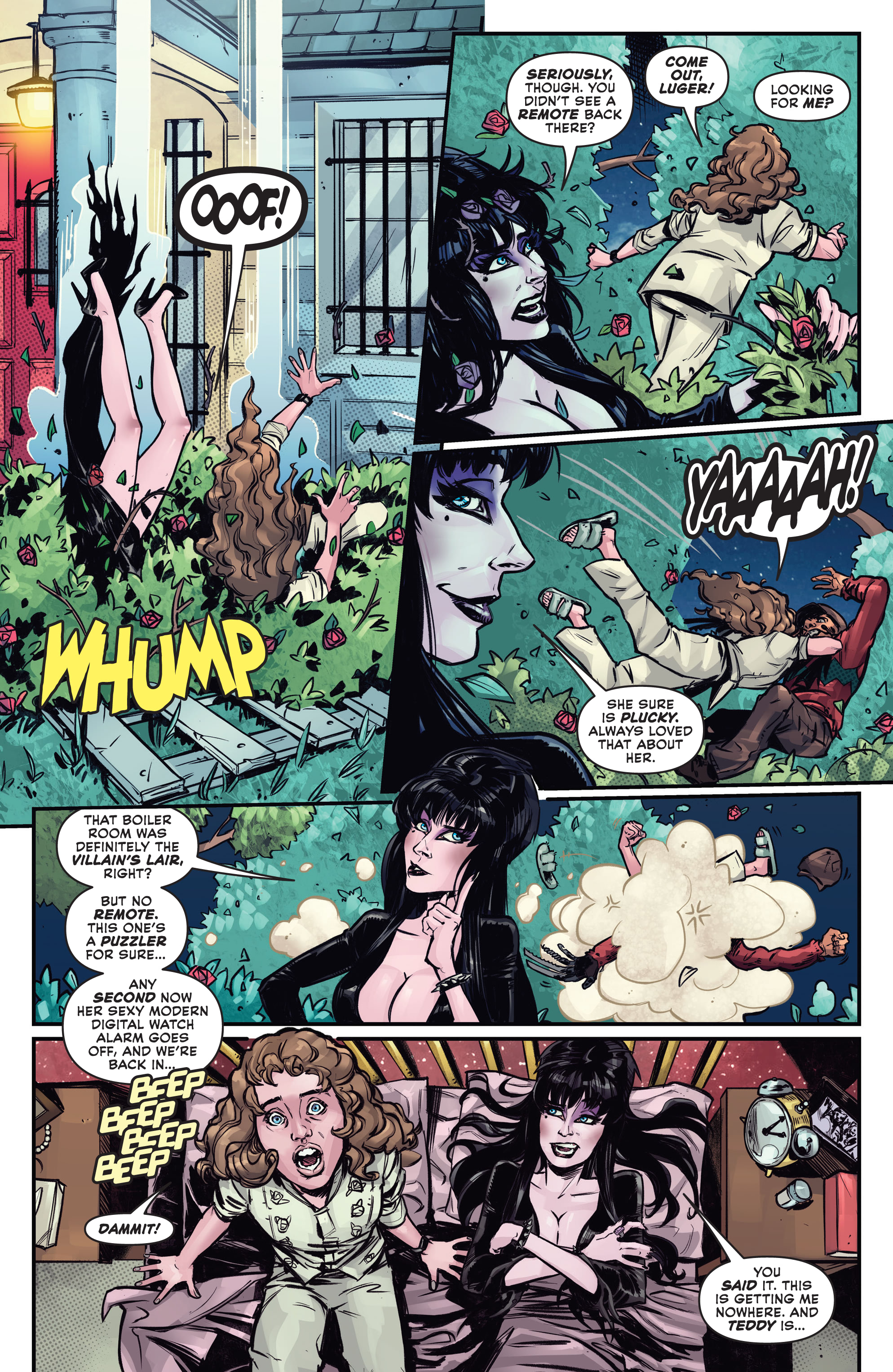 Read online Elvira in Horrorland comic -  Issue #4 - 8