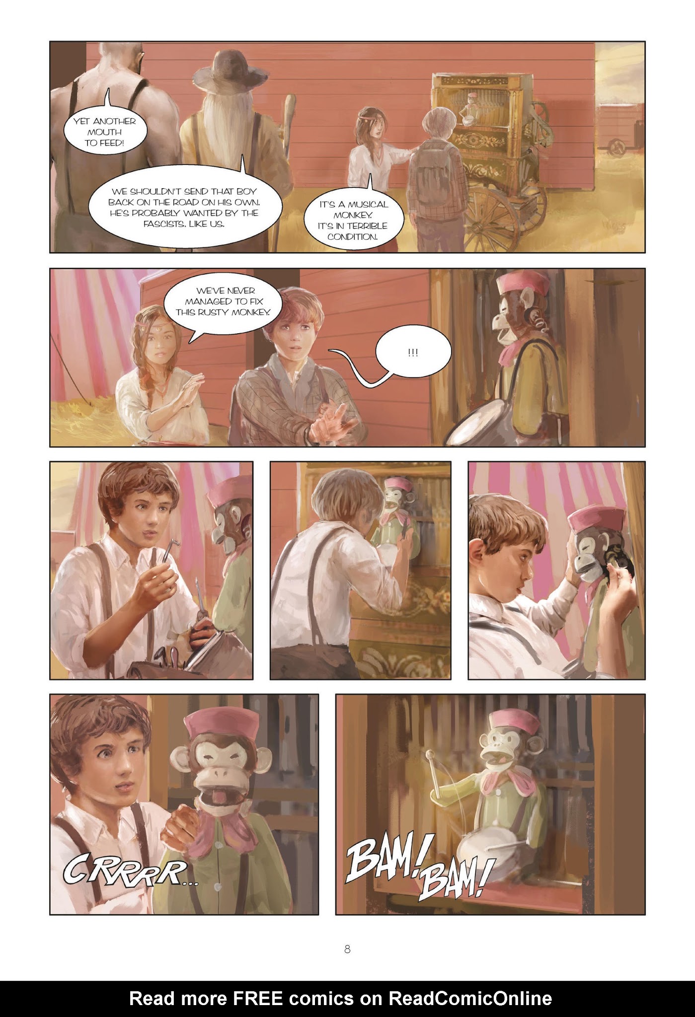Read online Syberia comic -  Issue #2 - 8