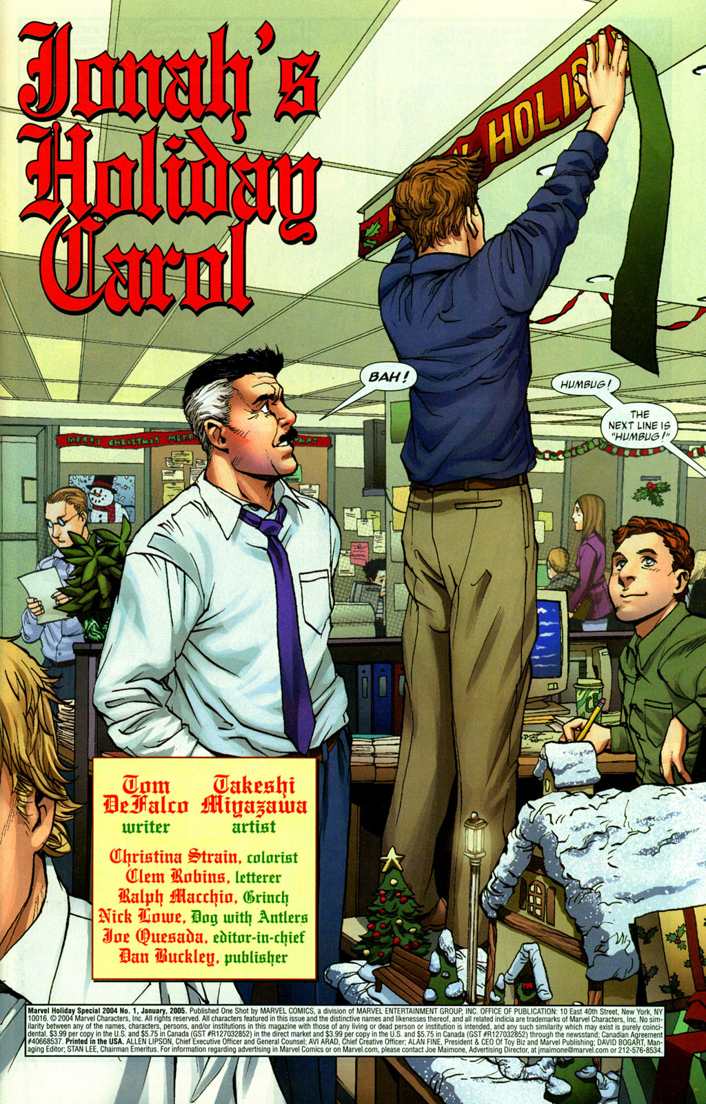 Read online Marvel Holiday Special (1991) comic -  Issue #2004 - 2