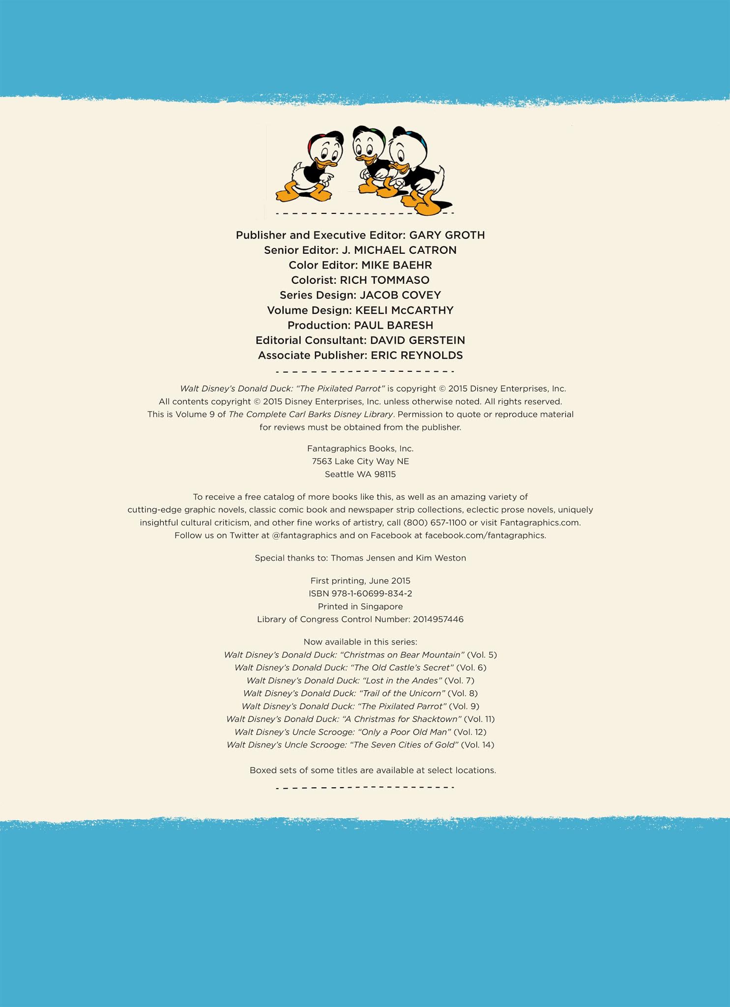 Read online The Complete Carl Barks Disney Library comic -  Issue # TPB 9 (Part 1) - 3