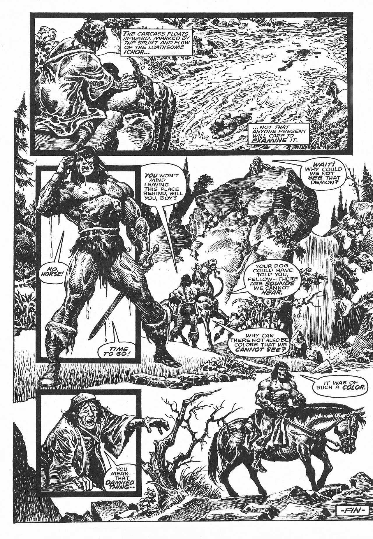 Read online The Savage Sword Of Conan comic -  Issue #227 - 38