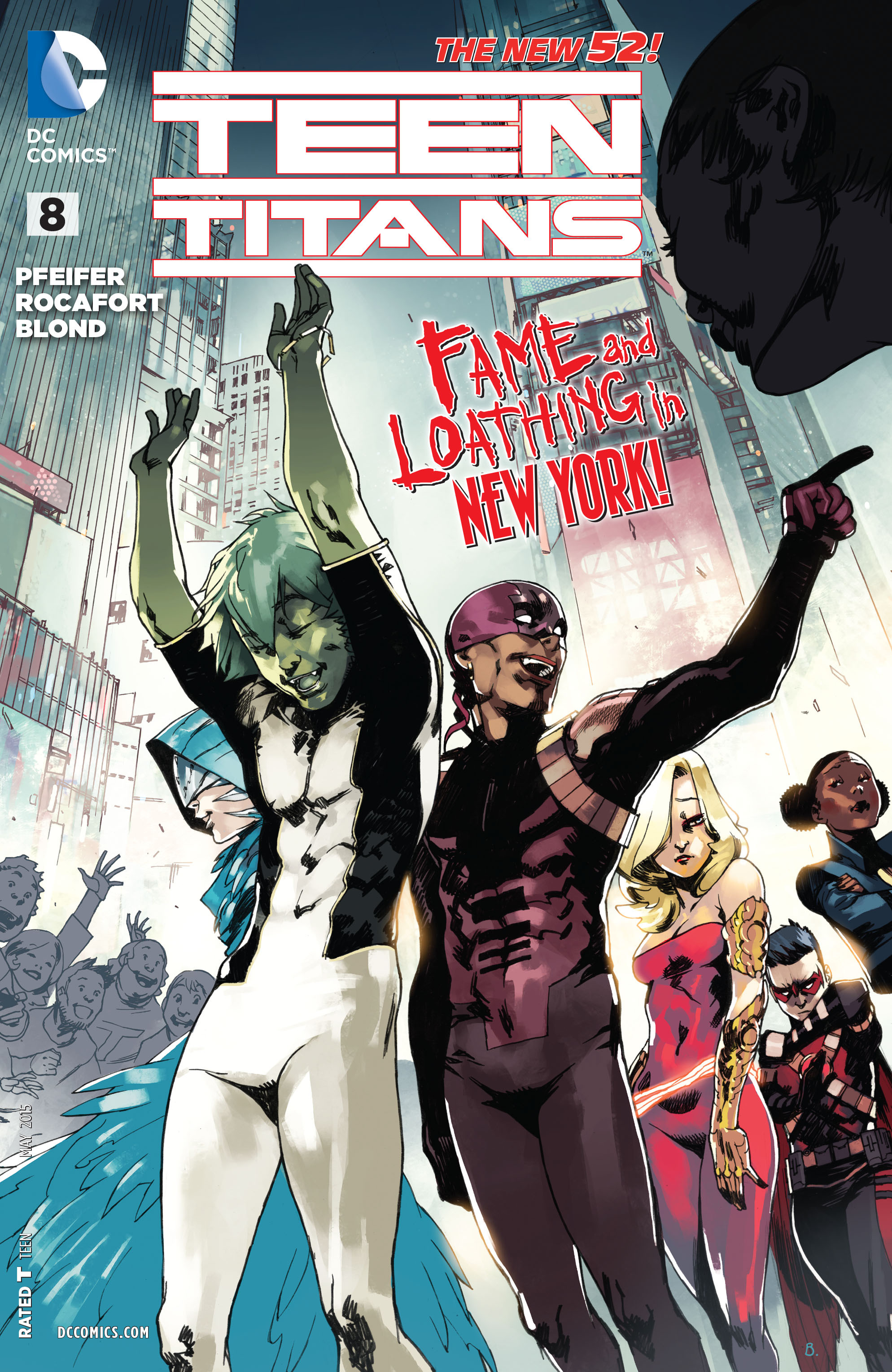 Read online Teen Titans (2014) comic -  Issue #8 - 1