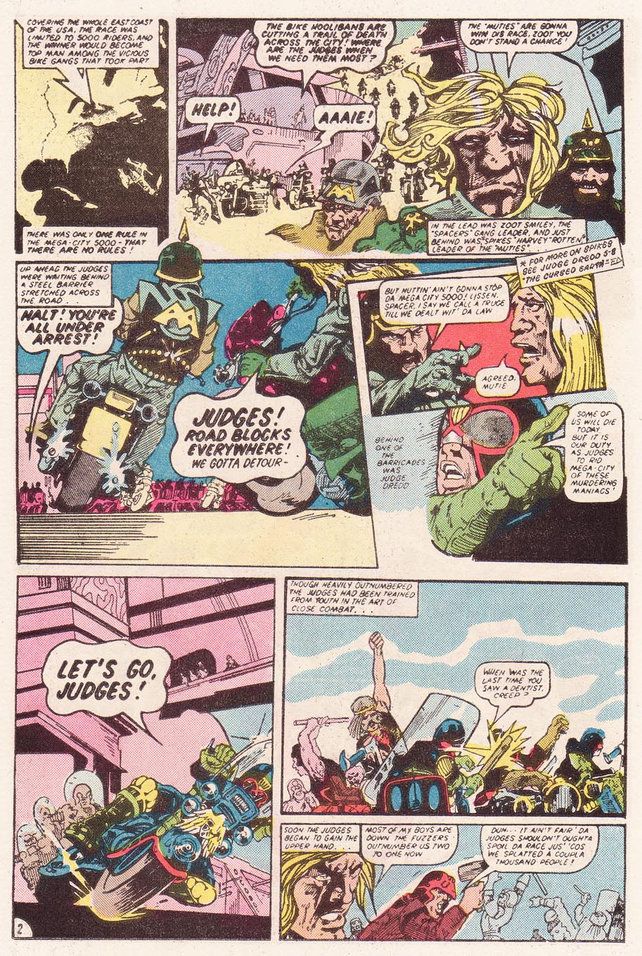 Read online Judge Dredd: The Early Cases comic -  Issue #3 - 21