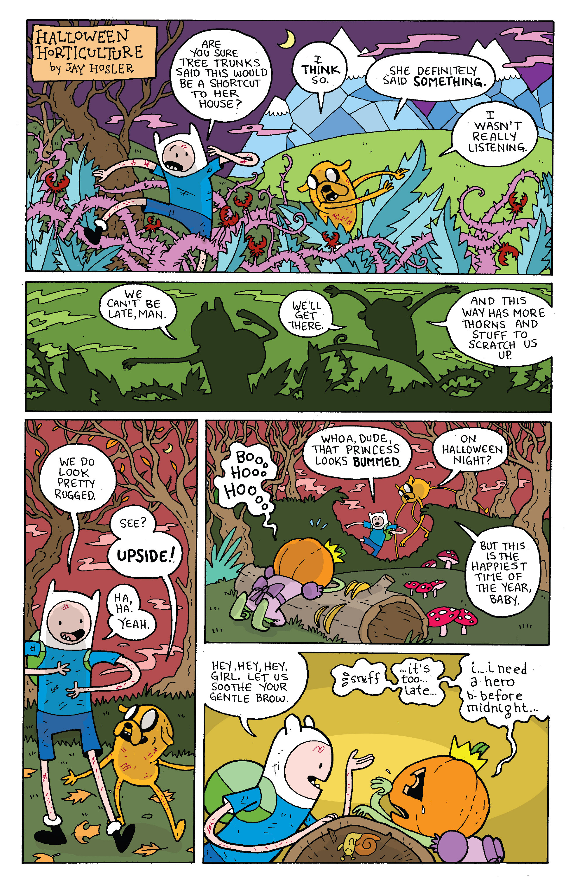 Read online Adventure Time 2013 Spoooktacular comic -  Issue # Full - 16