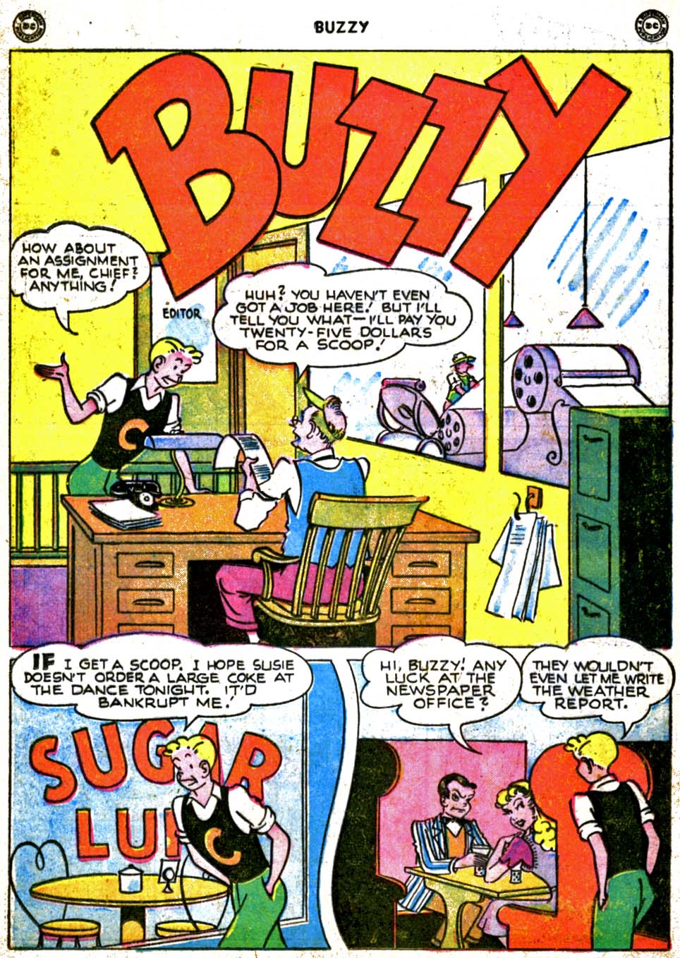 Read online Buzzy comic -  Issue #23 - 28
