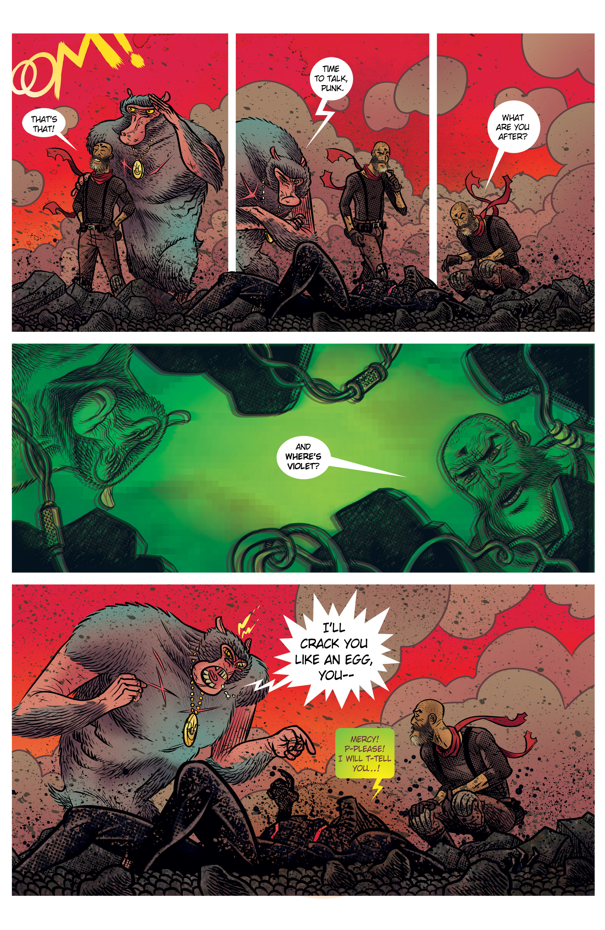 Read online Ether: The Disappearance of Violet Bell comic -  Issue #4 - 6