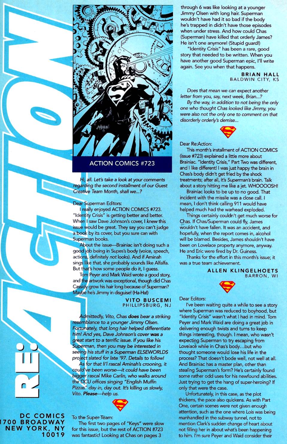 Read online Action Comics (1938) comic -  Issue #727 - 23