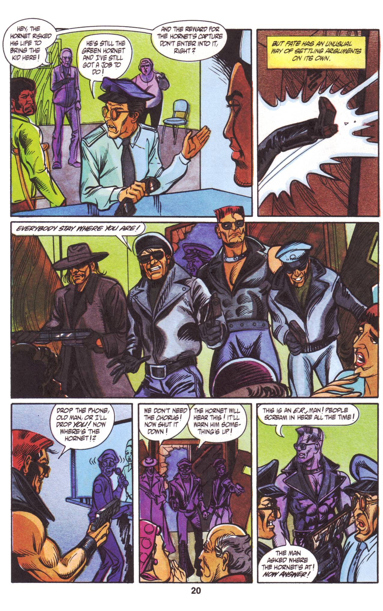 Read online Tales of the Green Hornet (1991) comic -  Issue #3 - 20